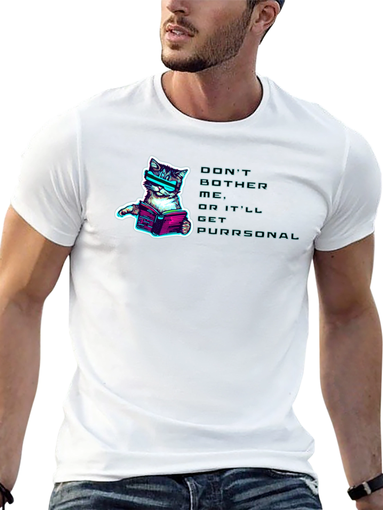 Dont Bother Me Cat T-Shirt