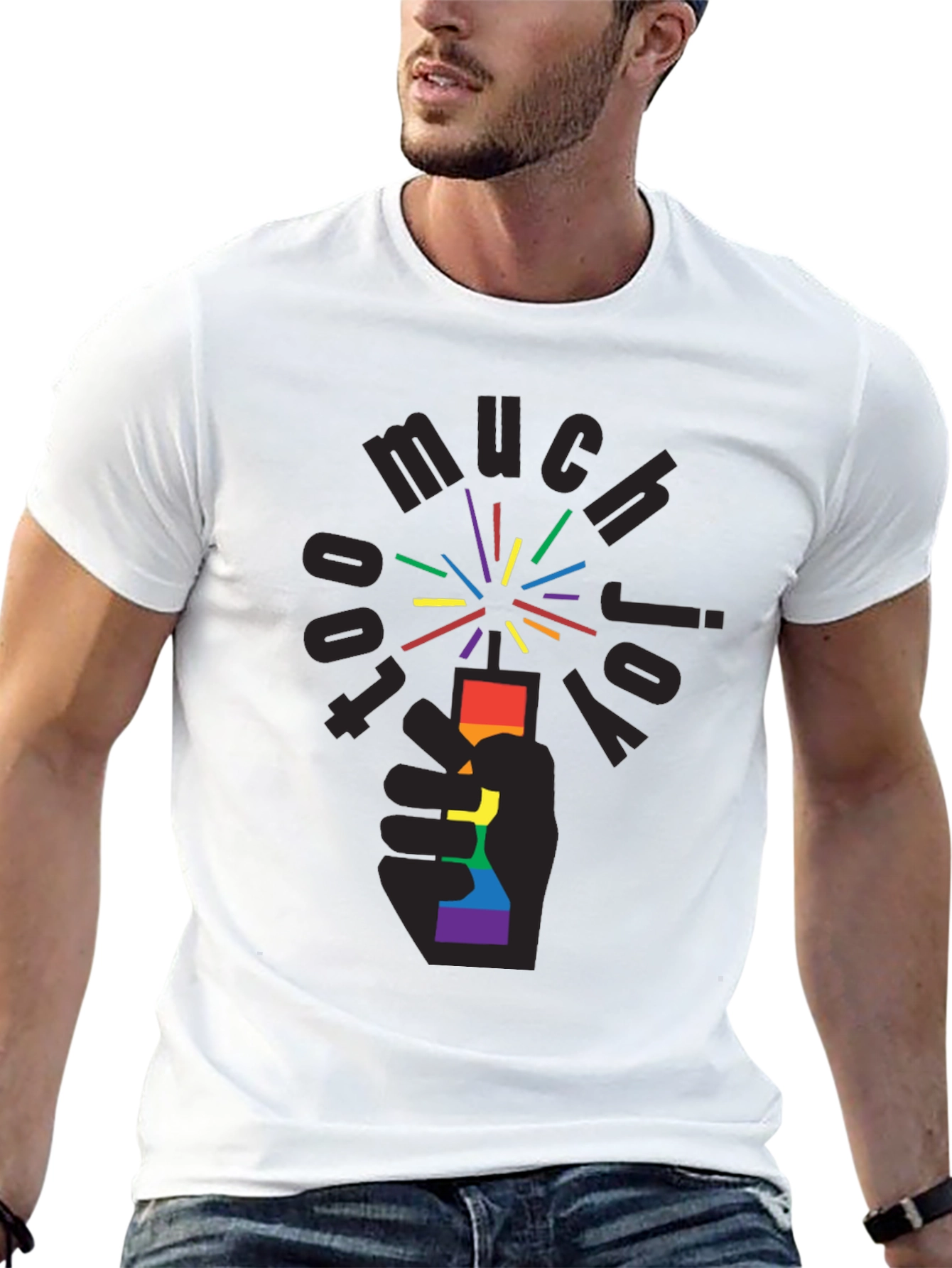 Much Too Joy Pride T-Shirt