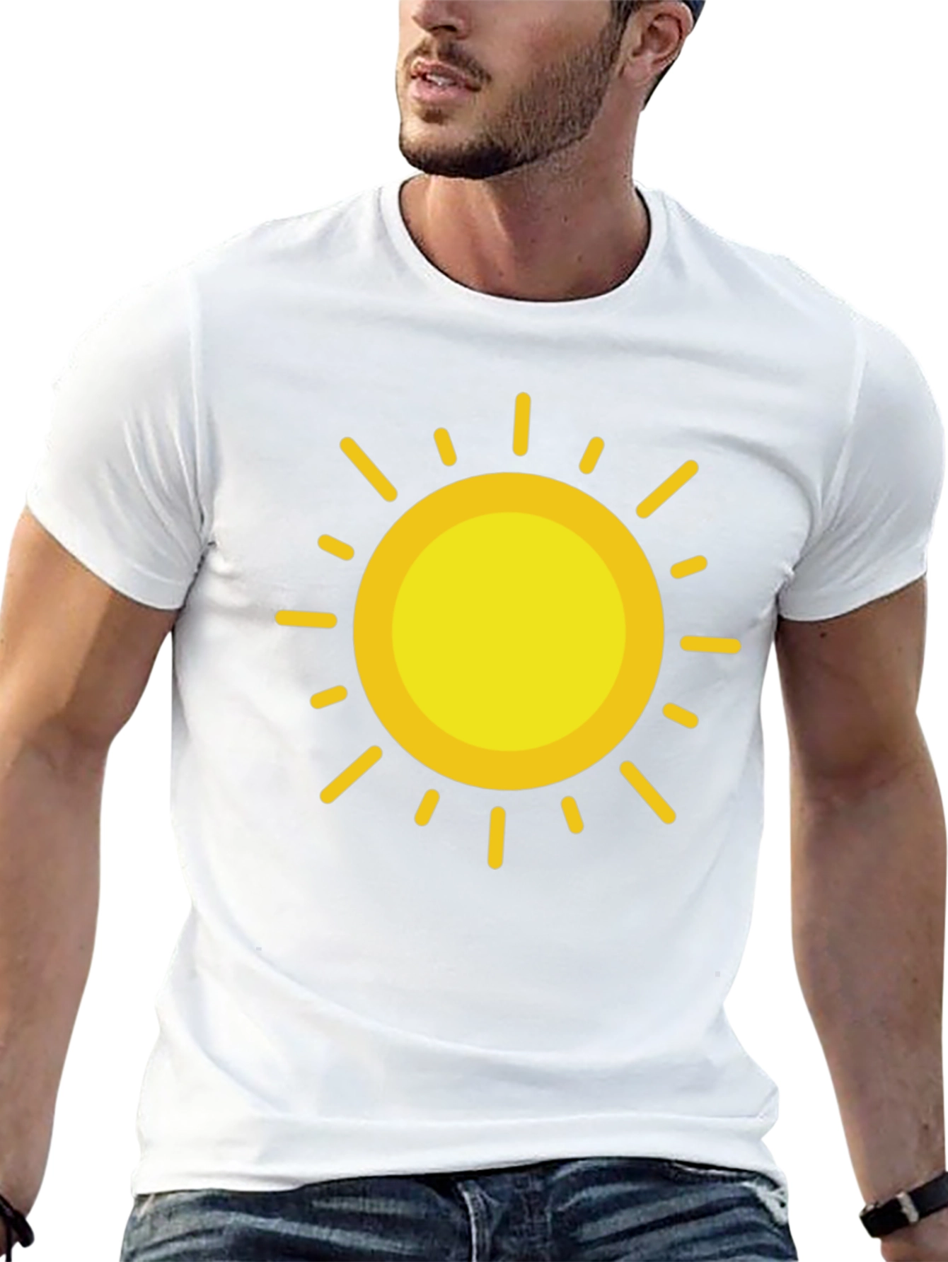 Sunny Day Graphic Tee - Black