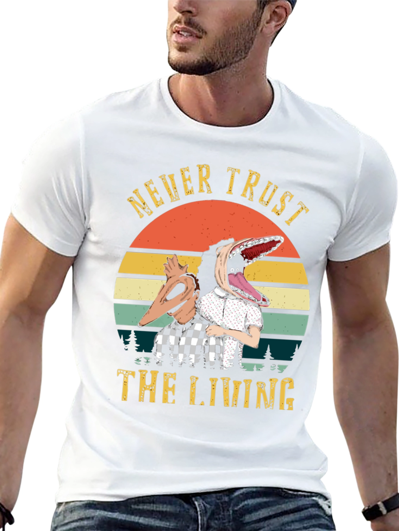 Never Trust the Living Graphic Tee