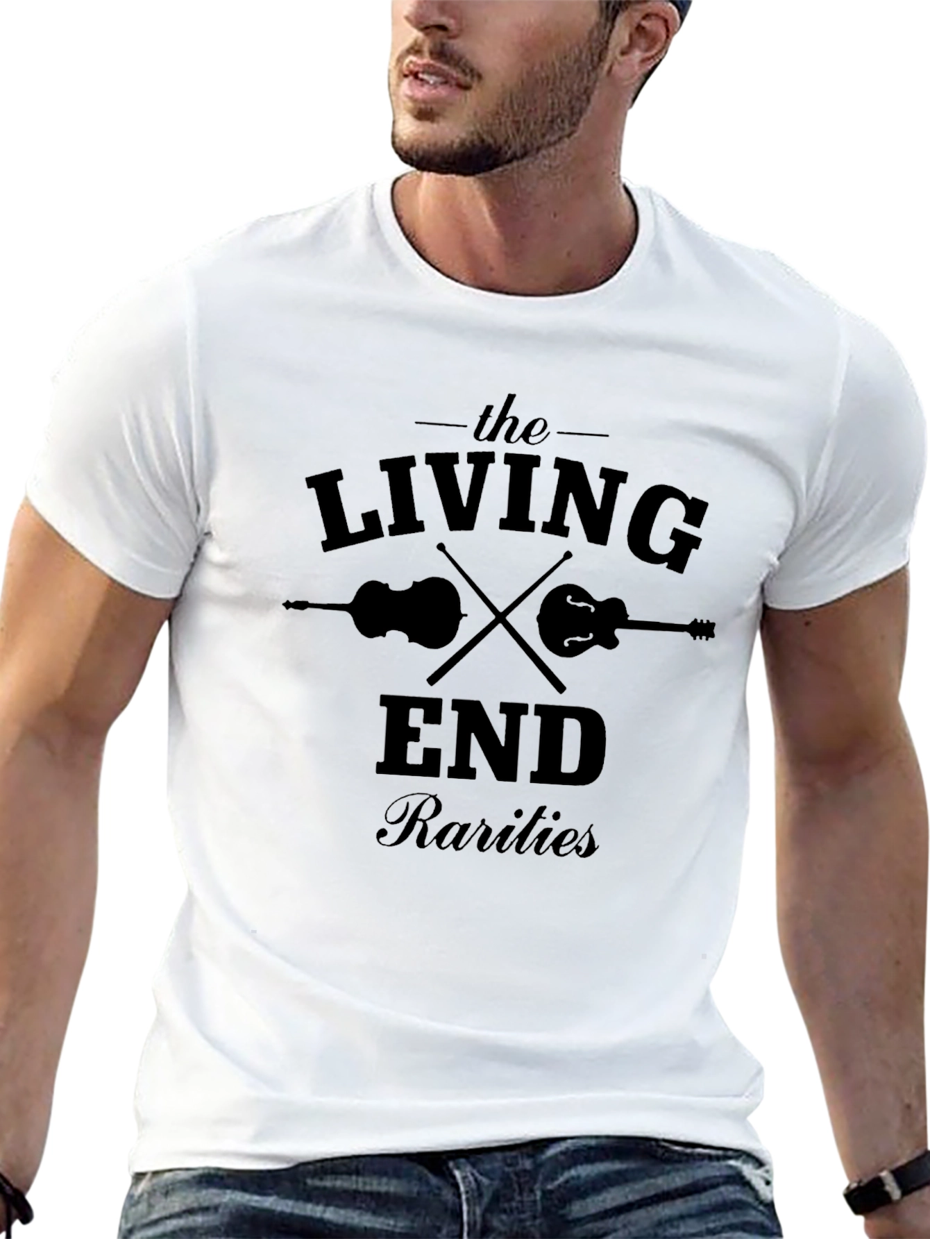 The Living End Rarities Black Graphic T-Shirt