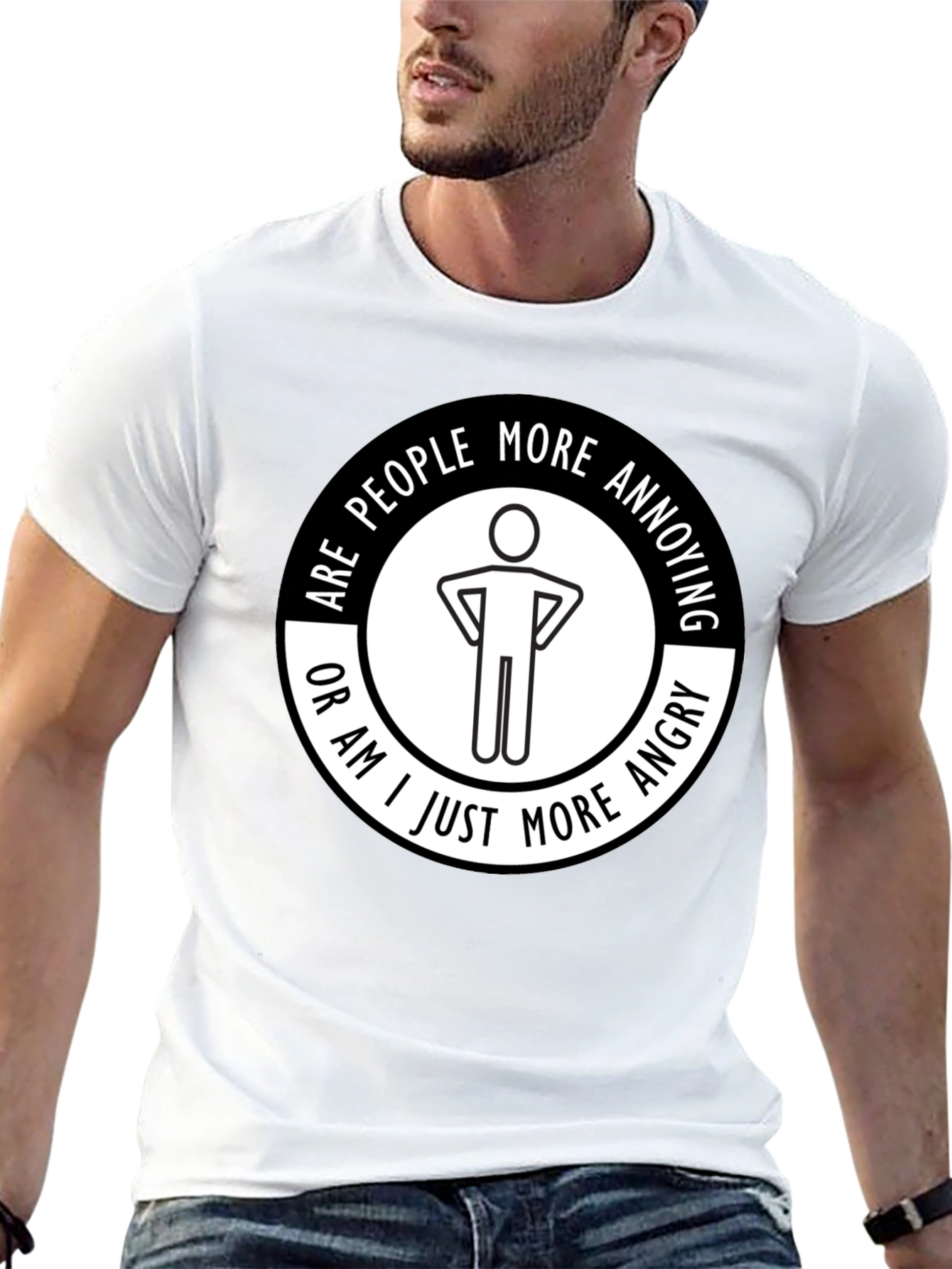 Funny Are People More Annoying? Graphic T-Shirt