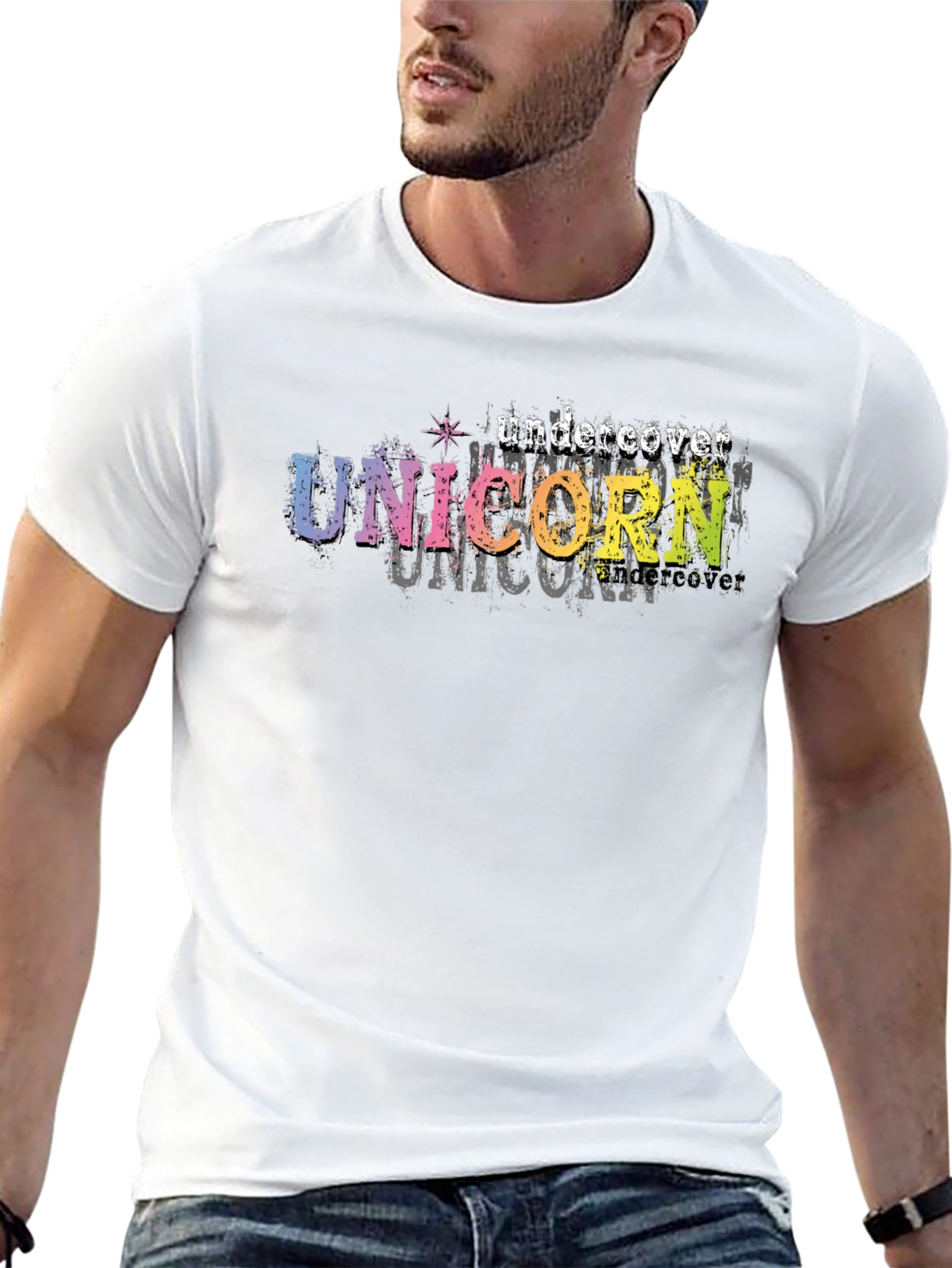 Undercover Unicorn Graphic Tee