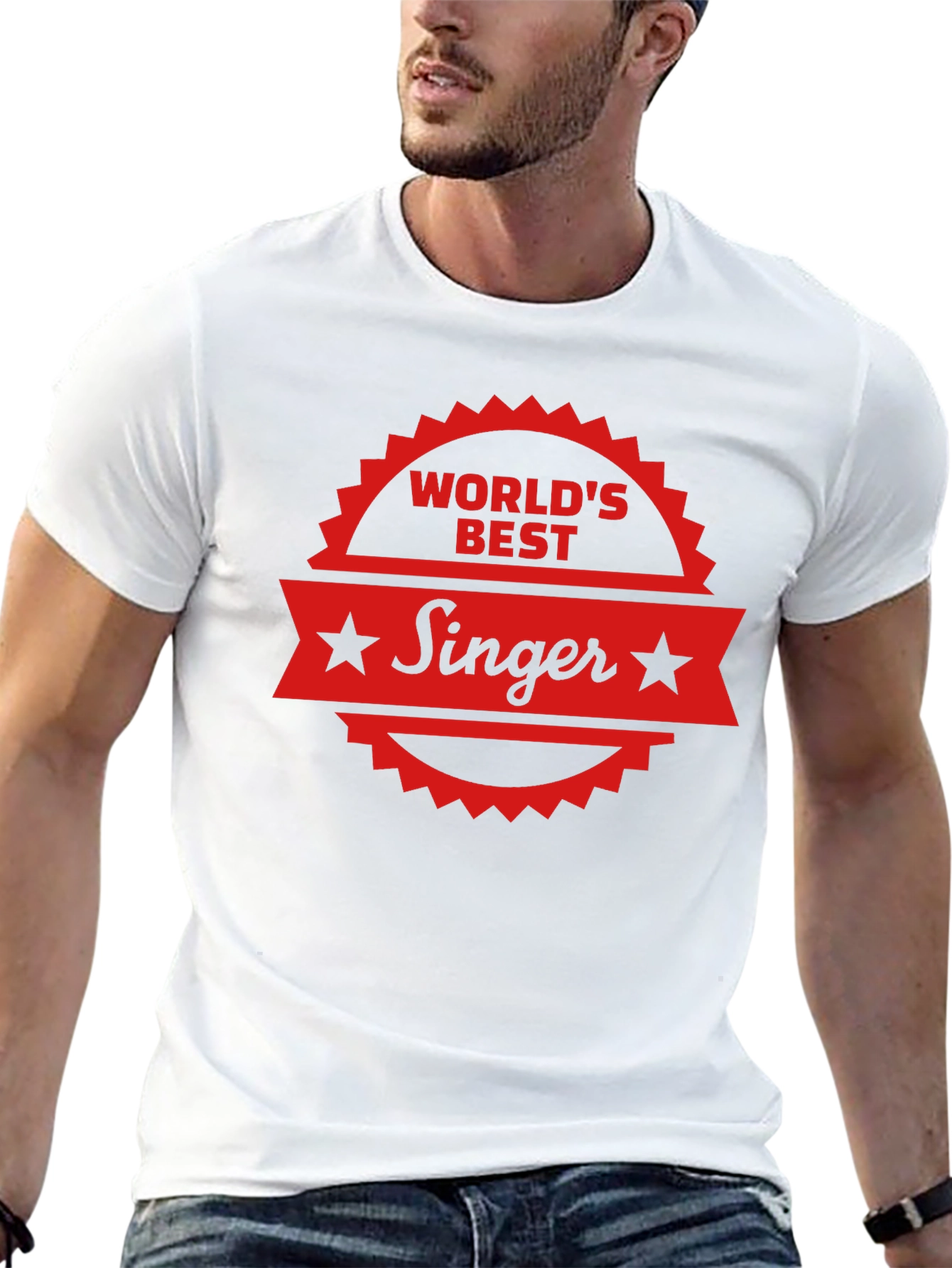 Worlds Best Singer Black T-Shirt