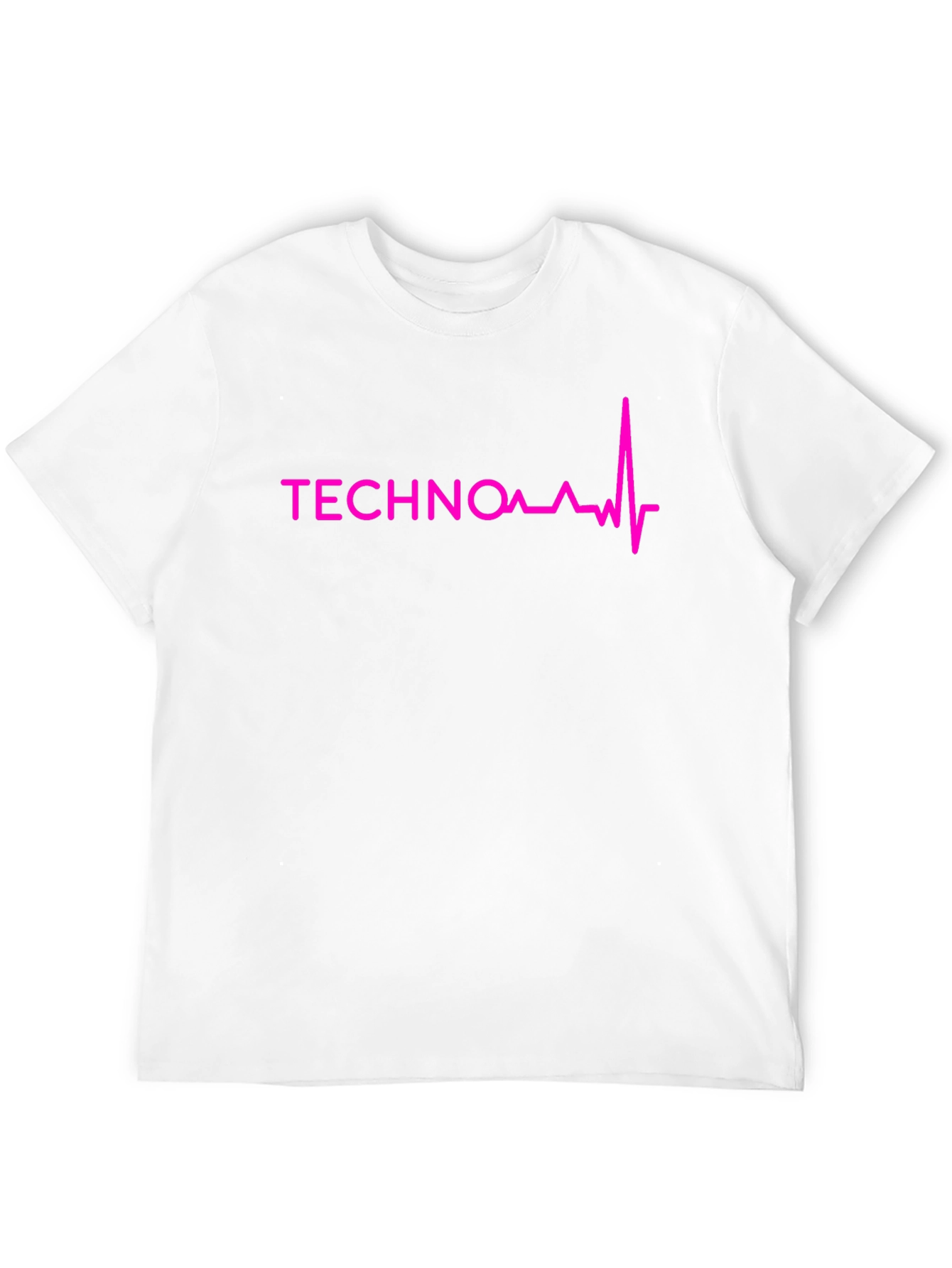 Techno Heartbeat Black T-Shirt
