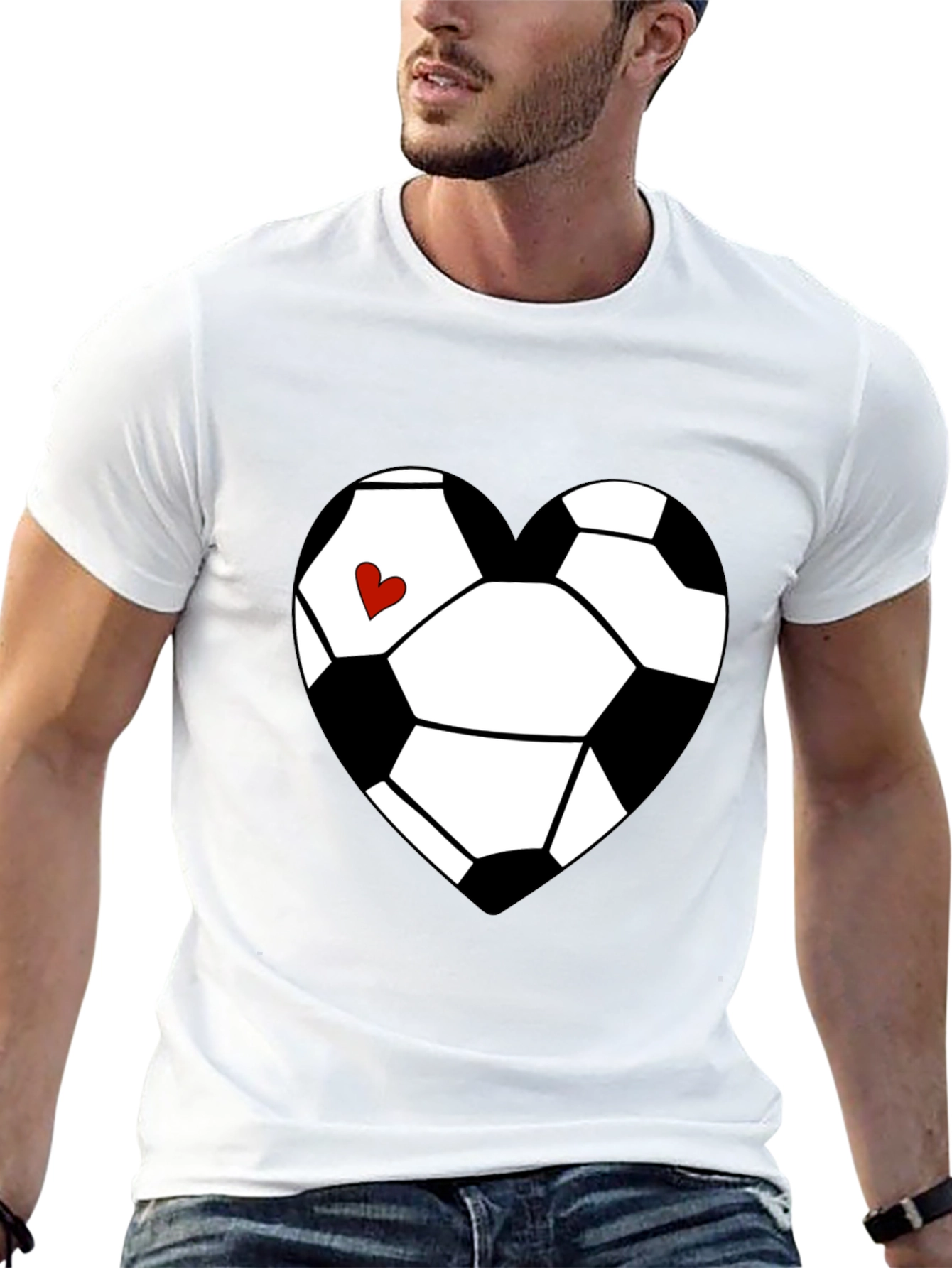 Soccer Heart T-Shirt - Love of the Game Tee