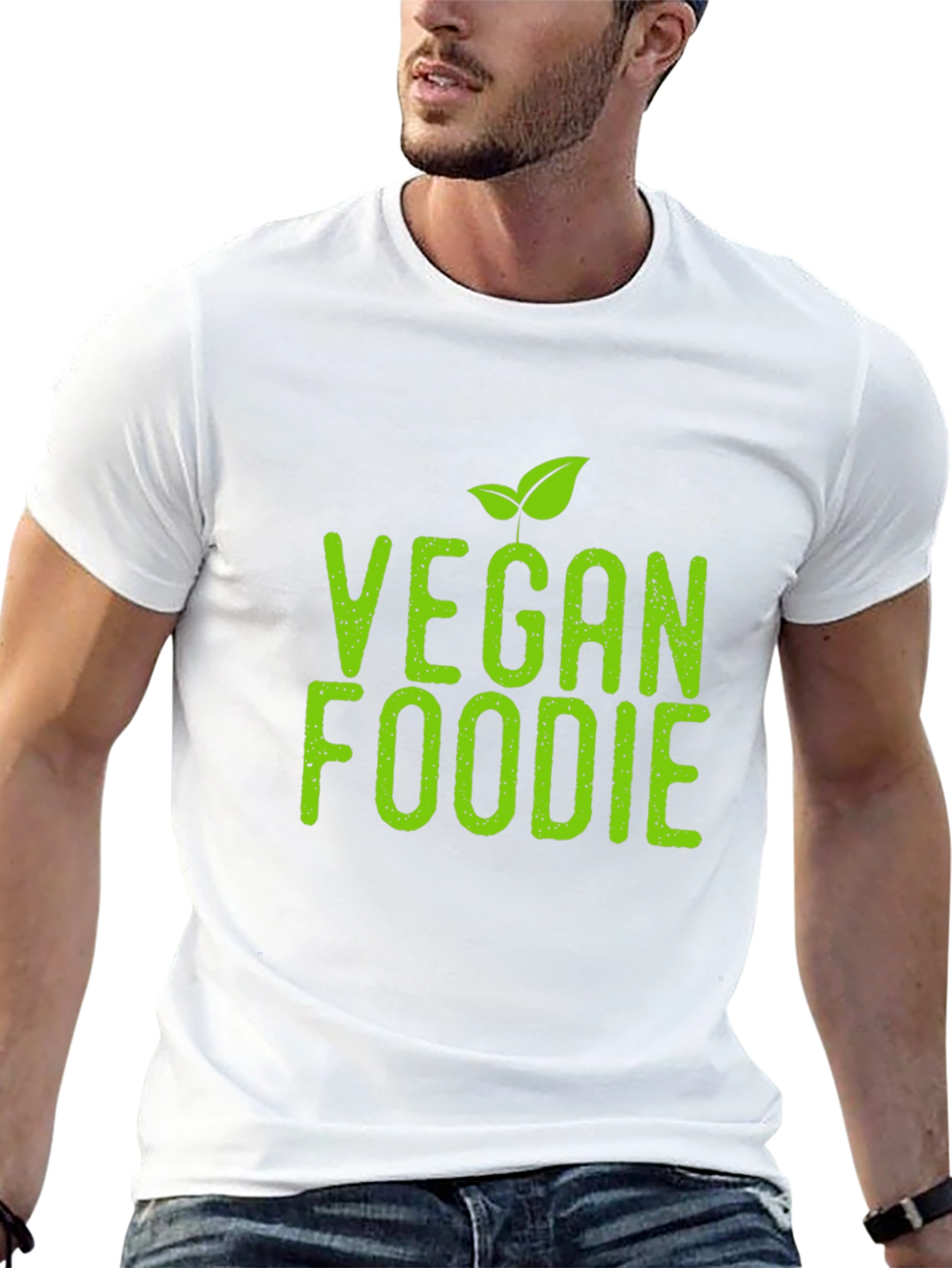 Vegan Foodie Graphic T-Shirt - Stylish & Comfortable