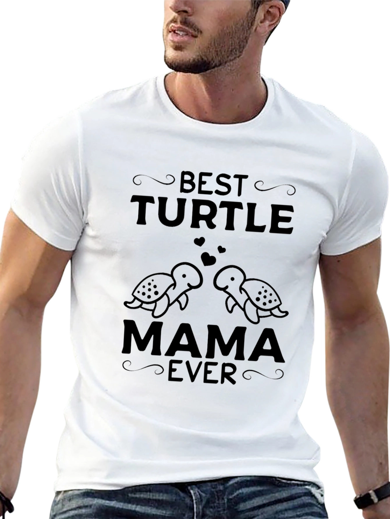 Best Turtle Mama Ever T-Shirt - Black