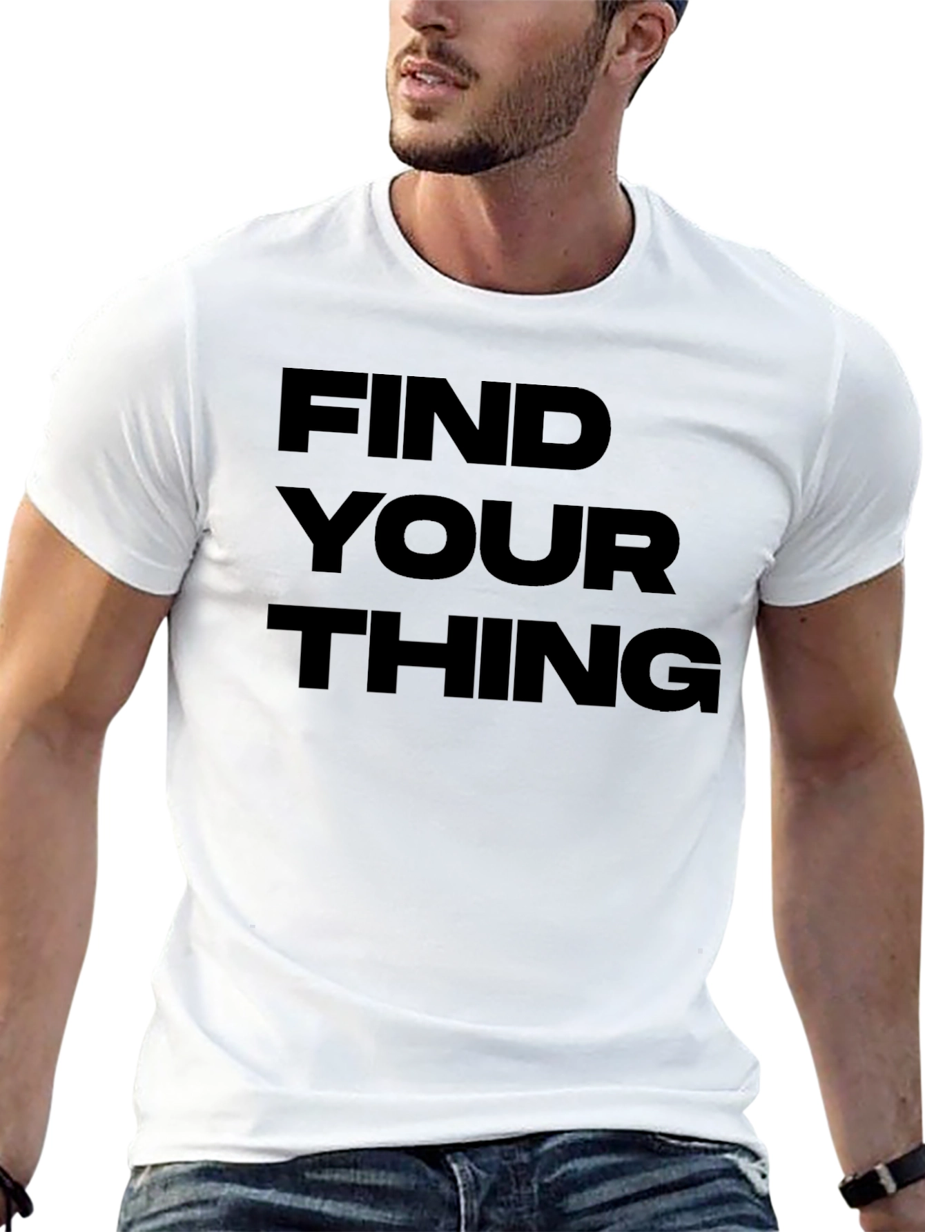 Find Your Thing Graphic Tee - Premium Comfort