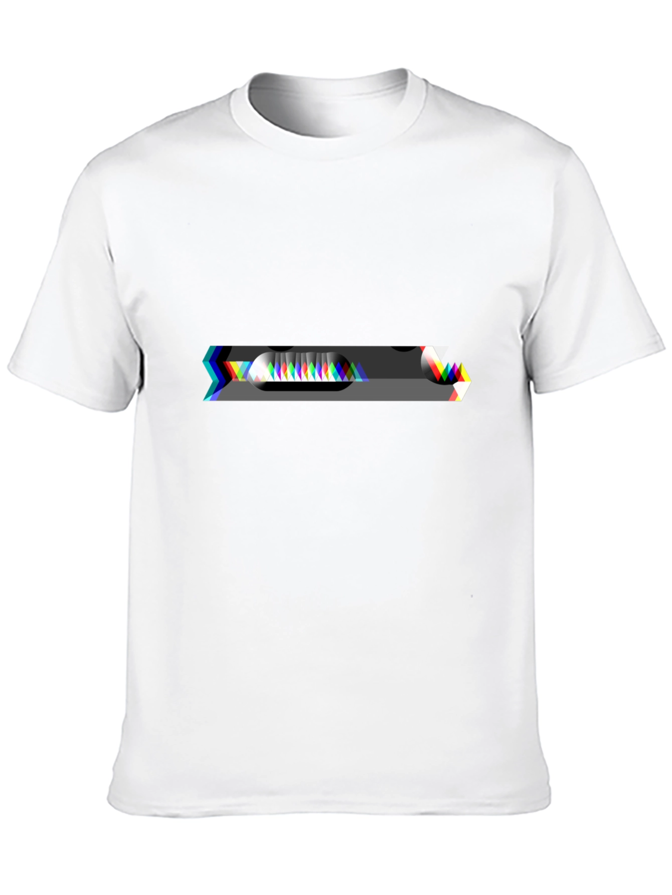 Retro Cassette Glitch T-Shirt