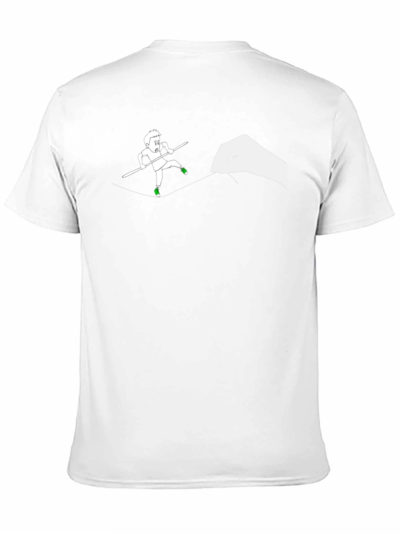 Tightrope Walker Graphic Tee - Black