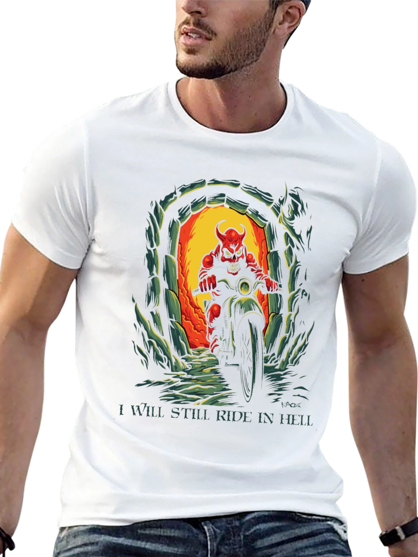 Hell Rider Graphic Tee