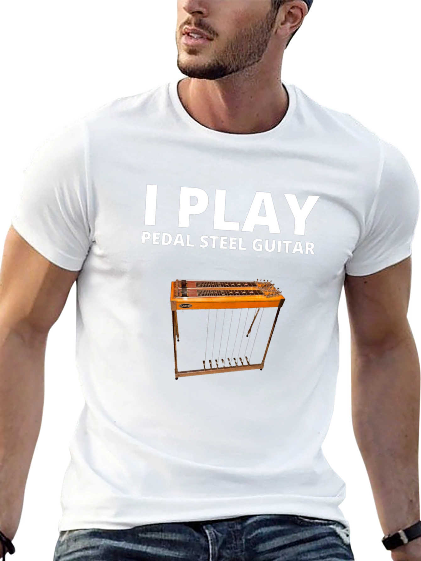 I Play Pedal Steel Guitar - Musician T-Shirt