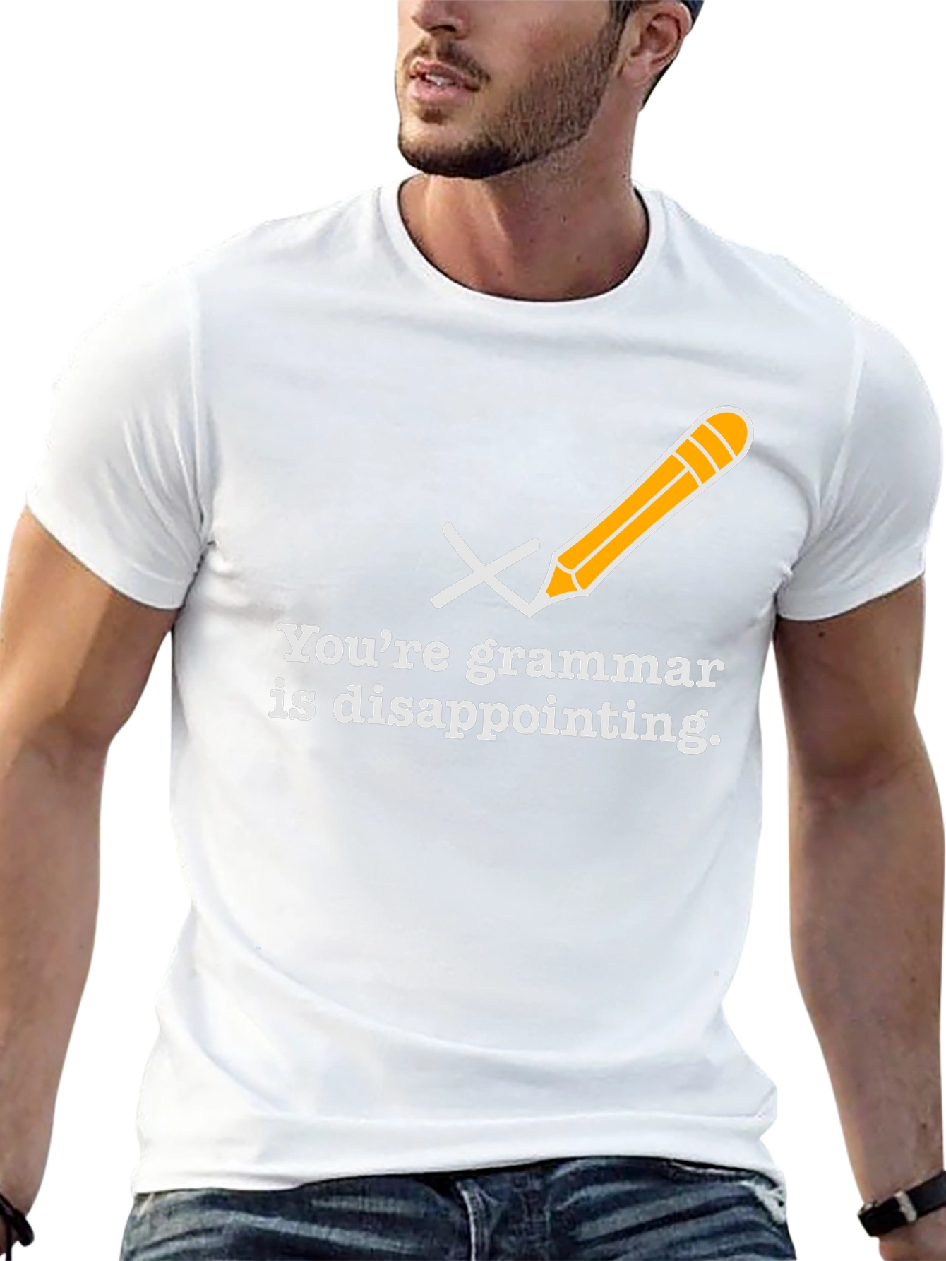 Grammar Police T-Shirt: Youre Grammar is Disappointing