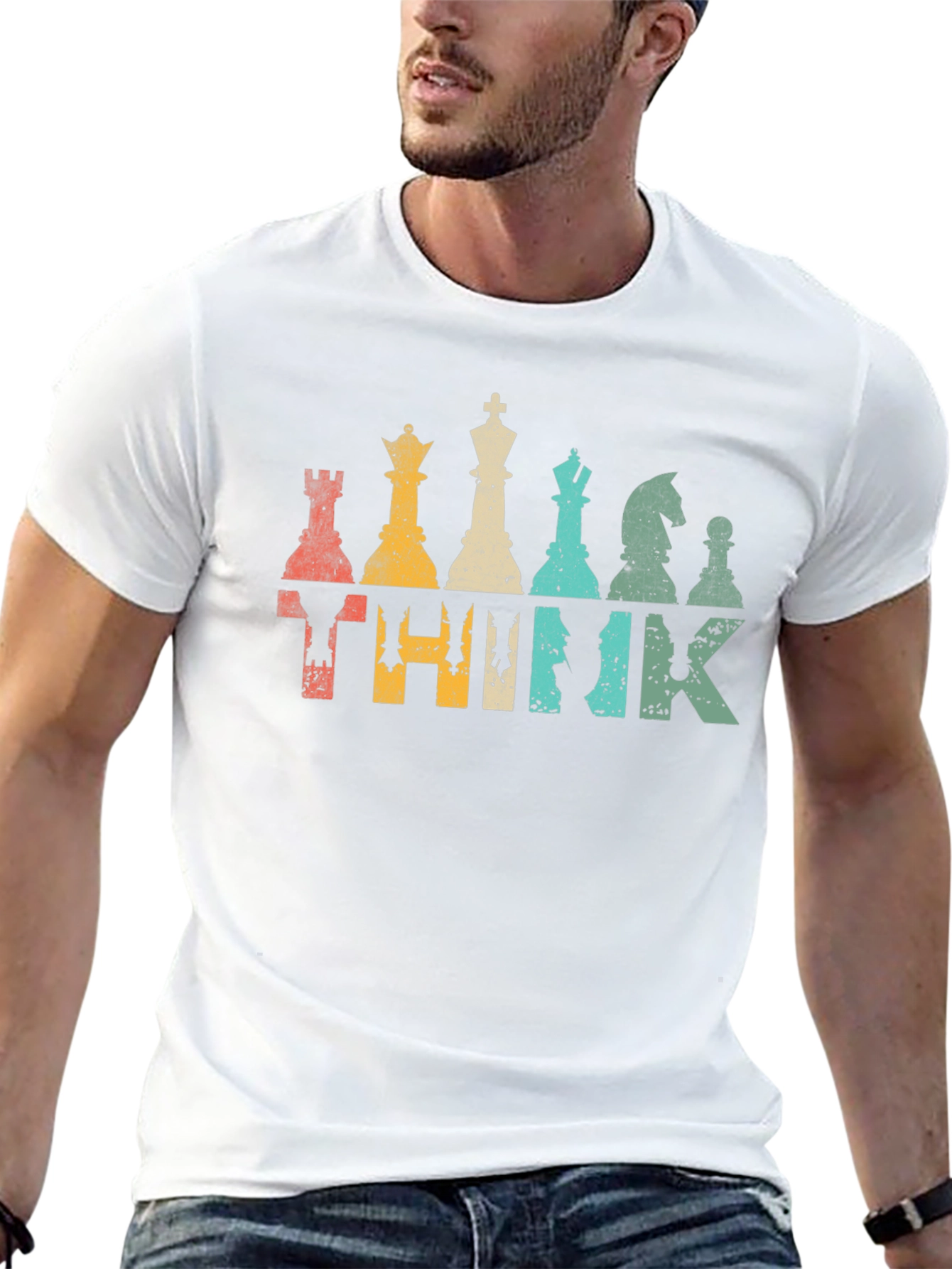 Chess Think T-Shirt - Graphic Tee
