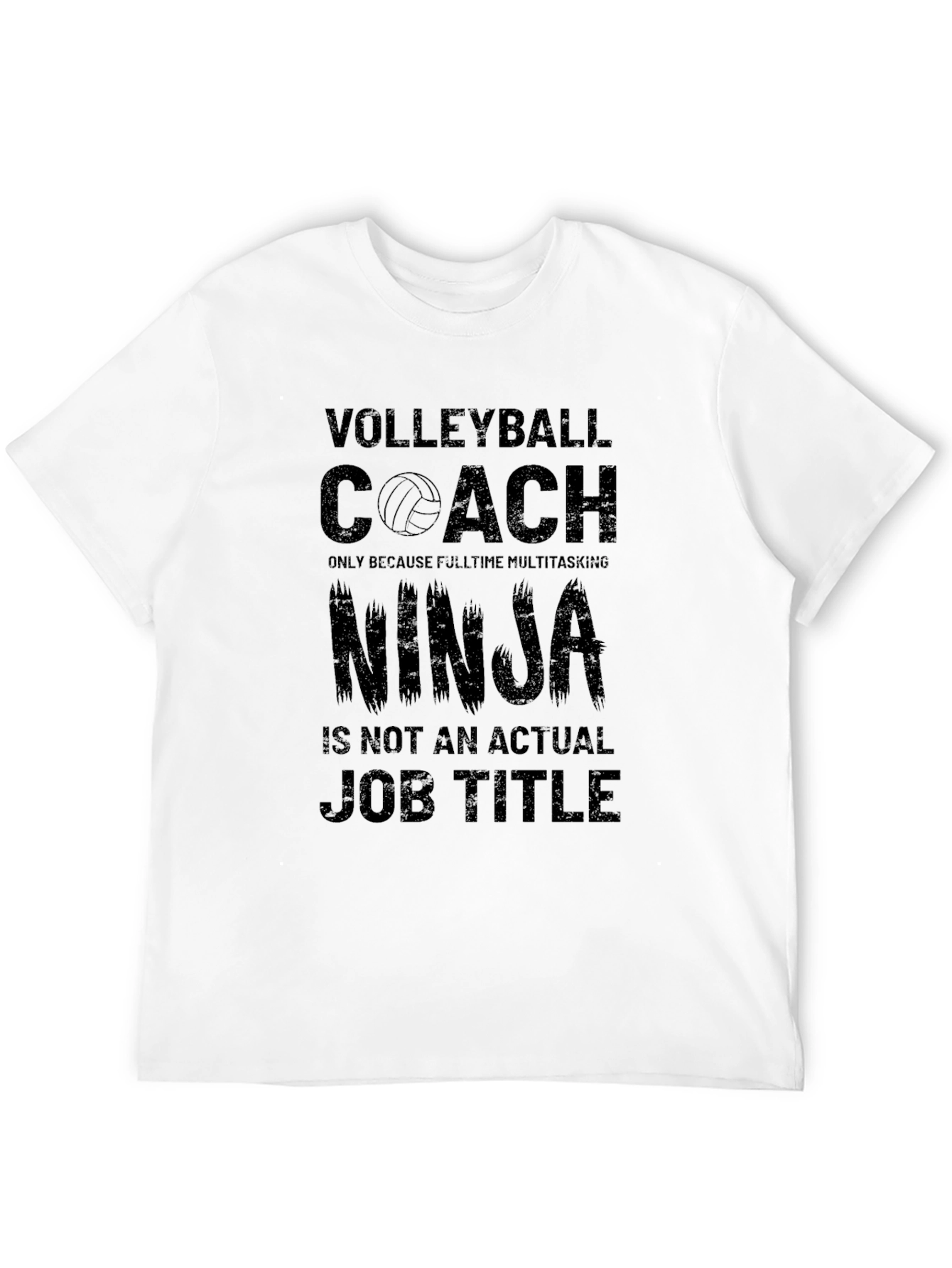 Volleyball Coach Ninja T-Shirt