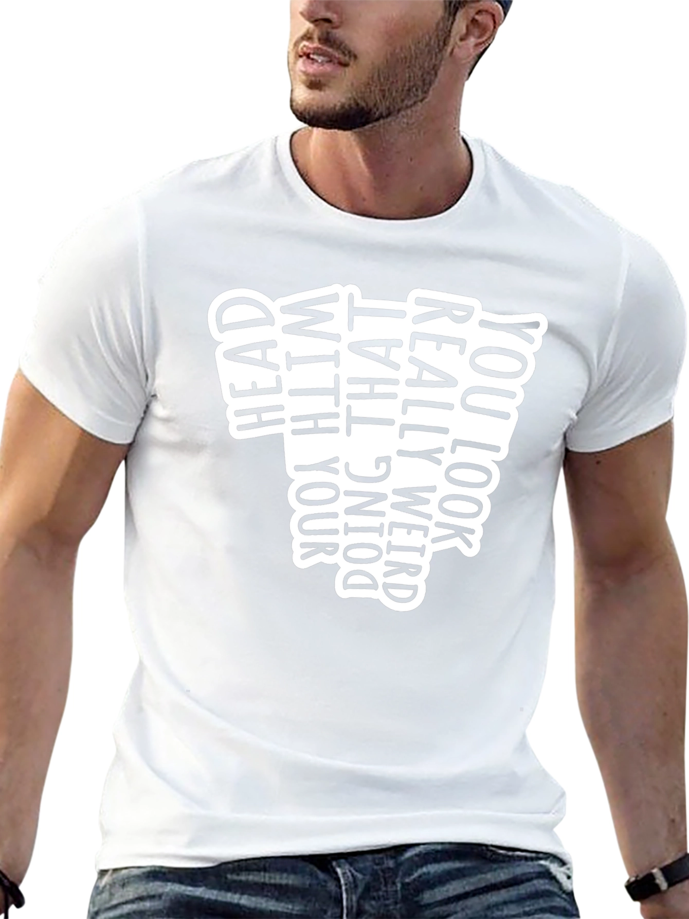 Funny Doing That Black Graphic Tee