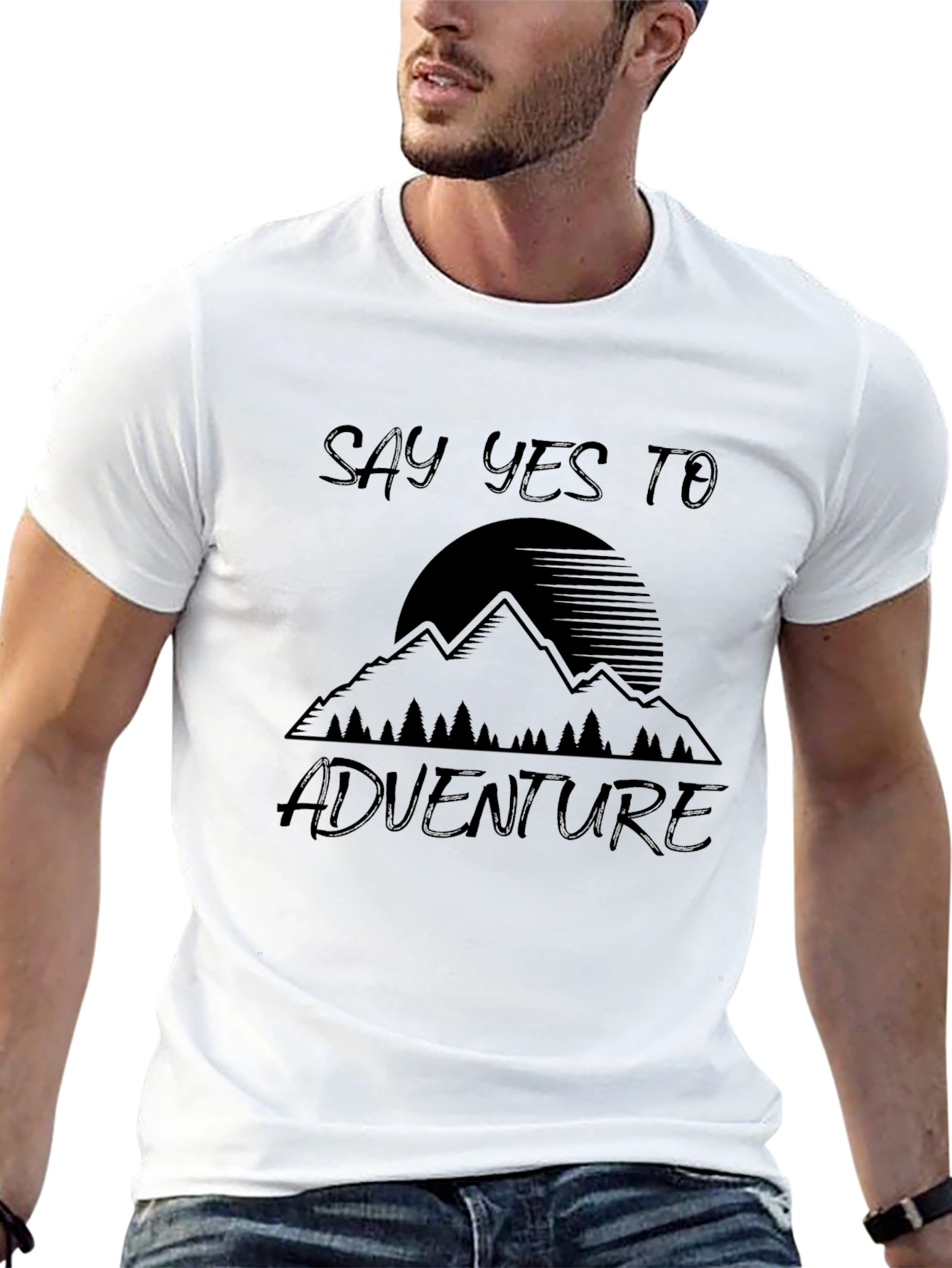 Adventure Awaits: Mountain Graphic Tee