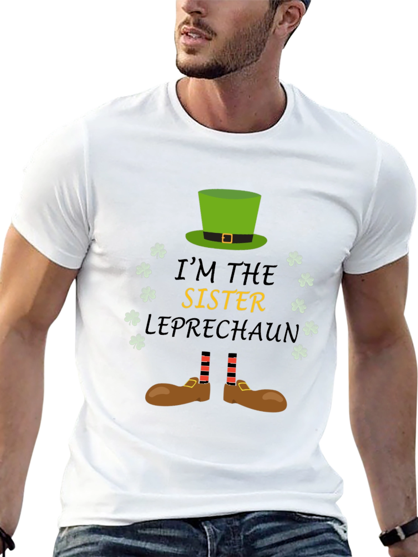 Im The Sister Leprechaun Graphic Tee