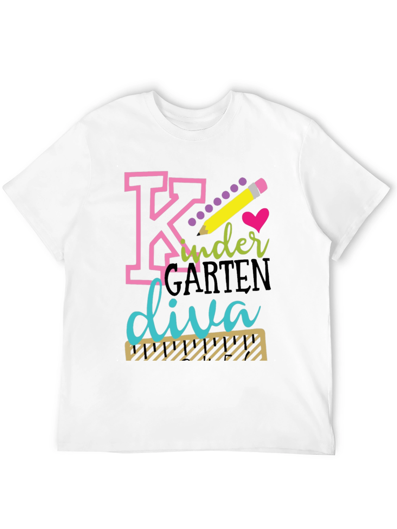 Kindergarten Diva T-Shirt - Back to School