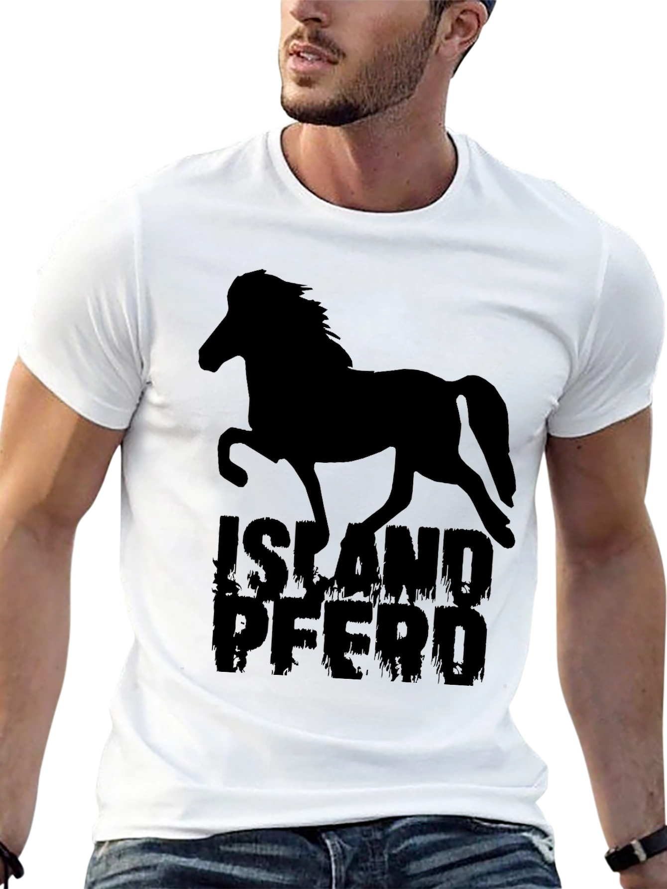 Iceland Horse T-Shirt - Island Pferd Design