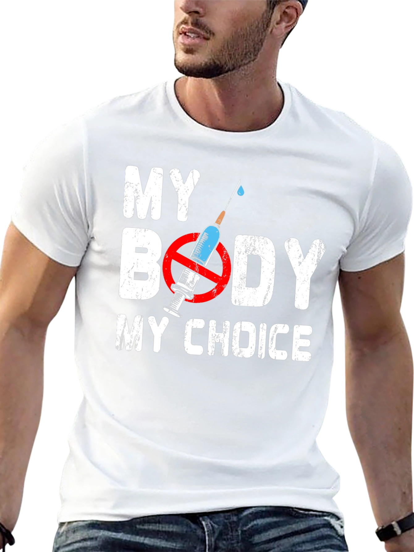 My Body My Choice Anti-Vaccine T-Shirt
