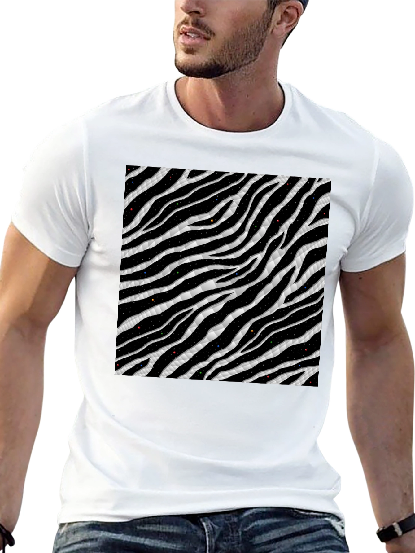 Zebra Stripe T-Shirt - Cool & Unique Design