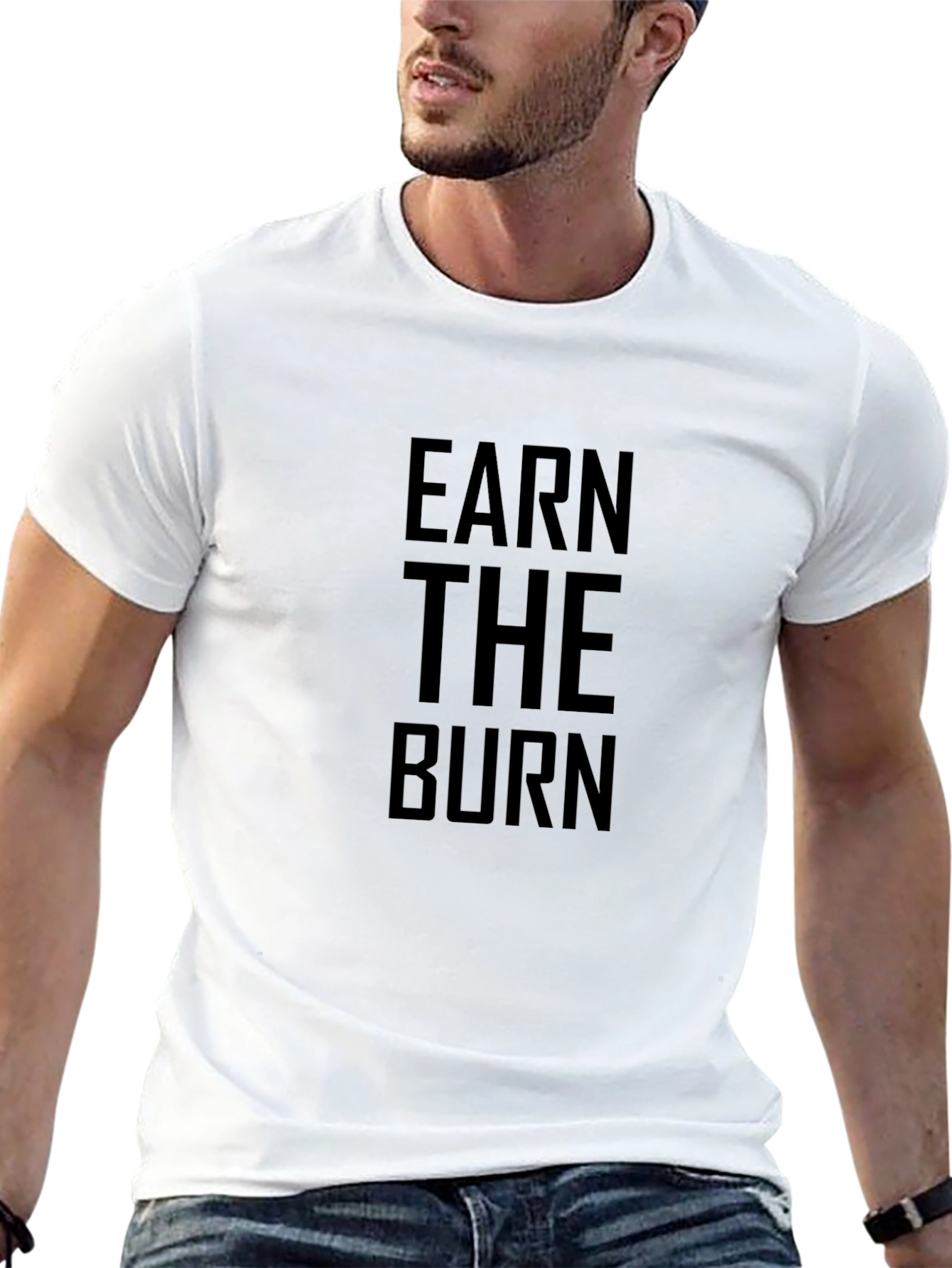 Earn The Burn Black T-Shirt