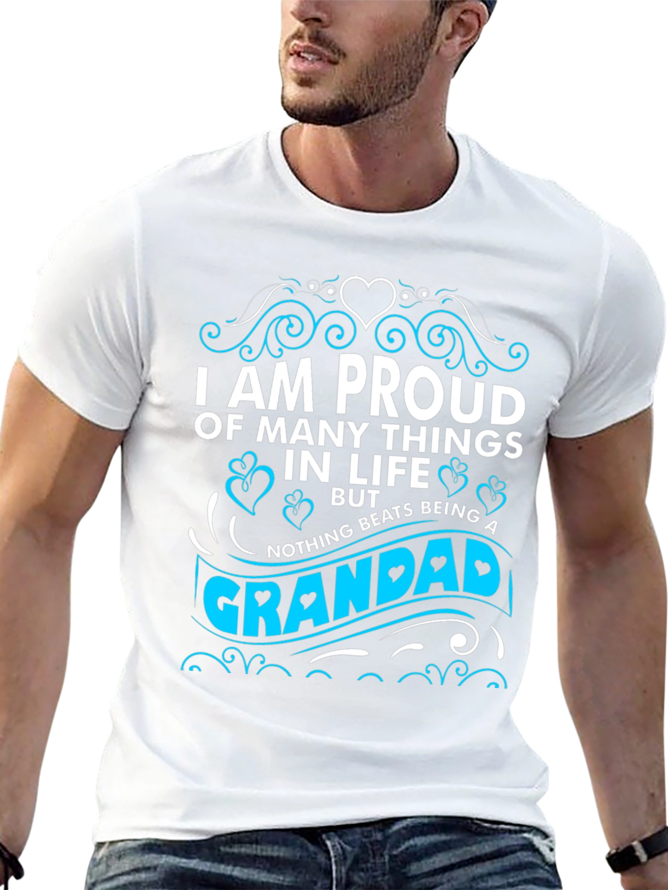 Proud Grandad T-Shirt - Fathers Day Gift