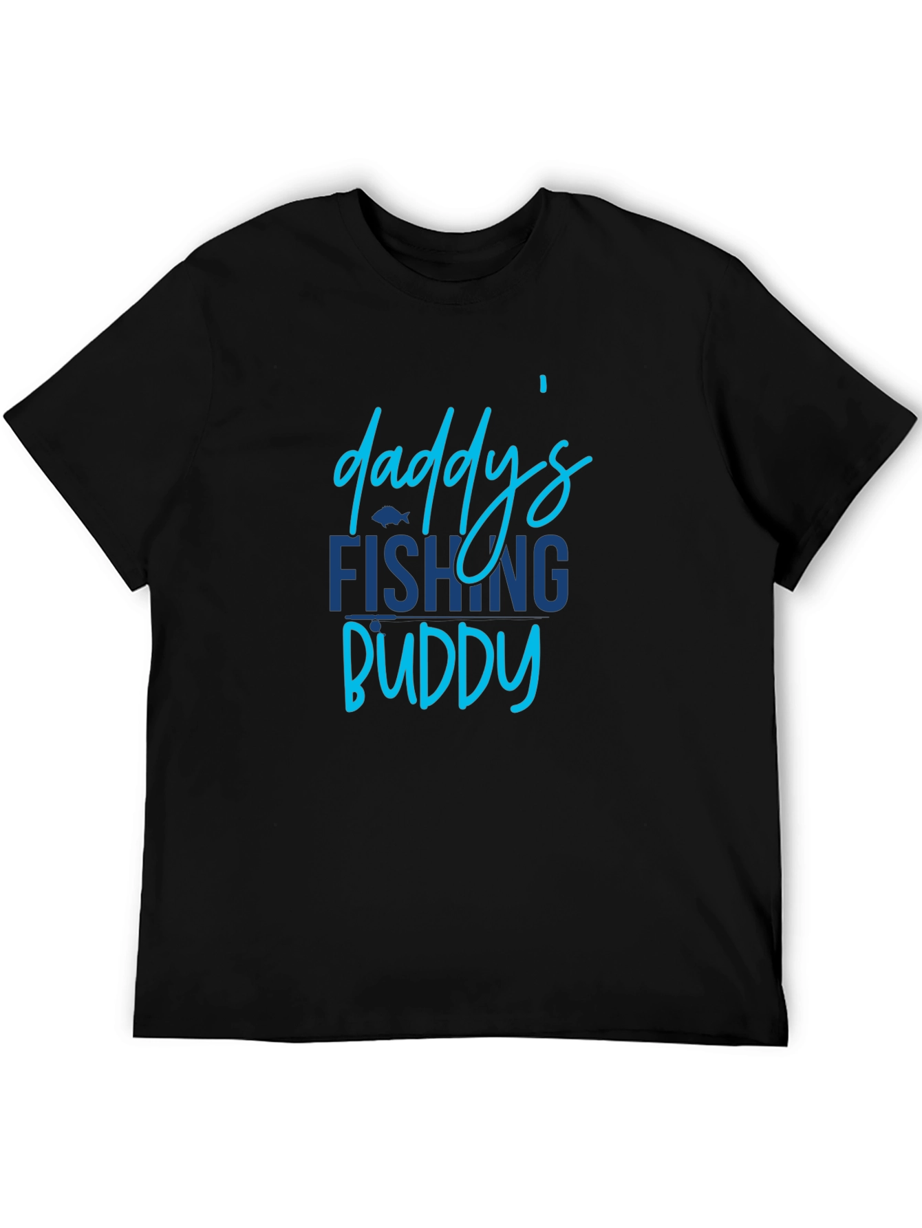 Daddys Fishing Buddy Graphic T-Shirt