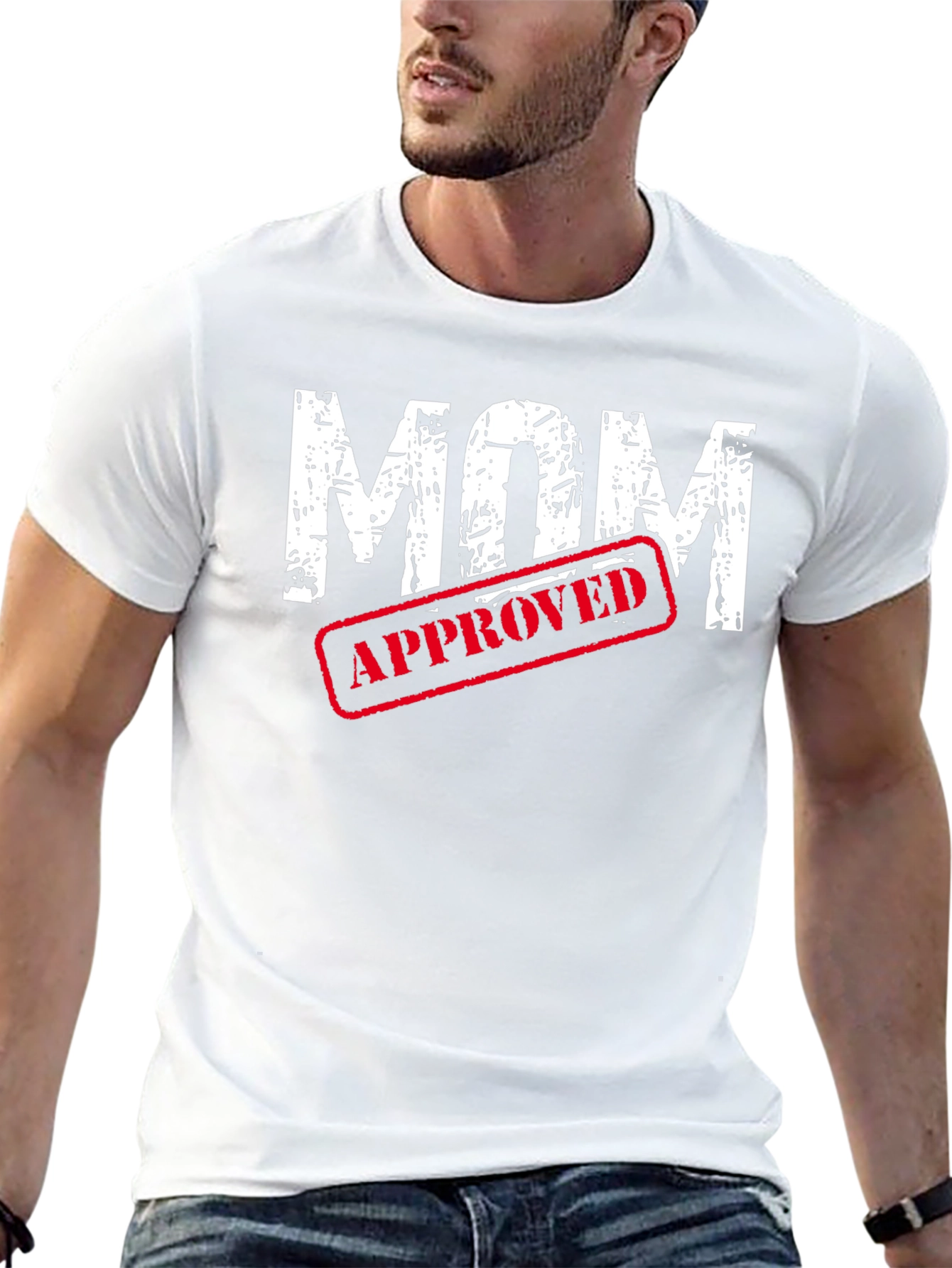 Mom Approved Graphic Tee - Mens Black T-Shirt