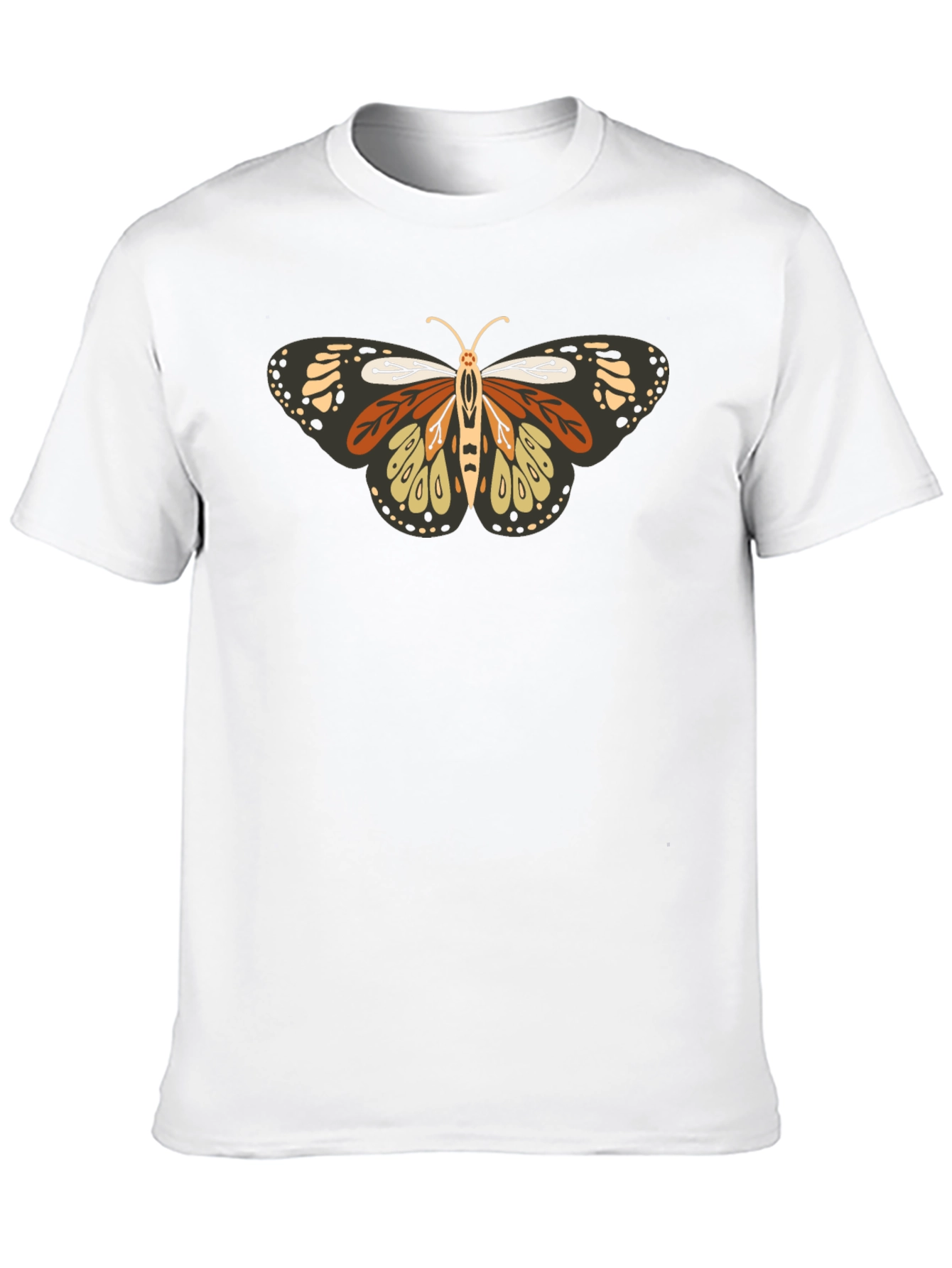 Butterfly Graphic Black T-Shirt