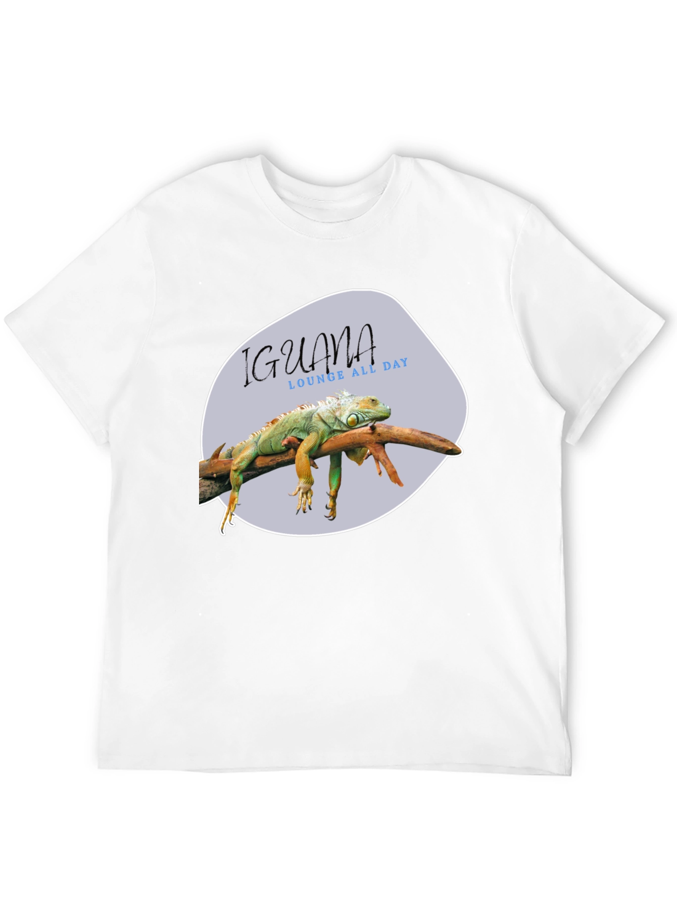 Iguana Lounge All Day Black T-Shirt