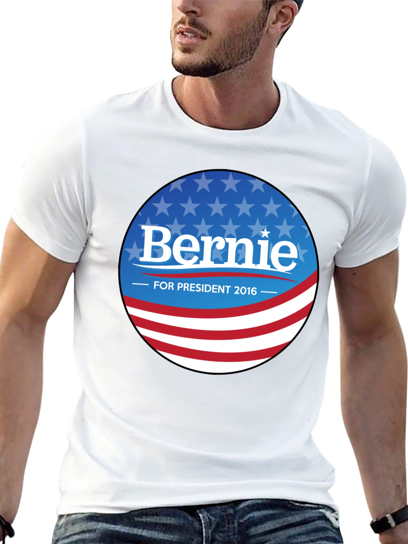 Bernie Sanders For President 2016 Graphic Tee