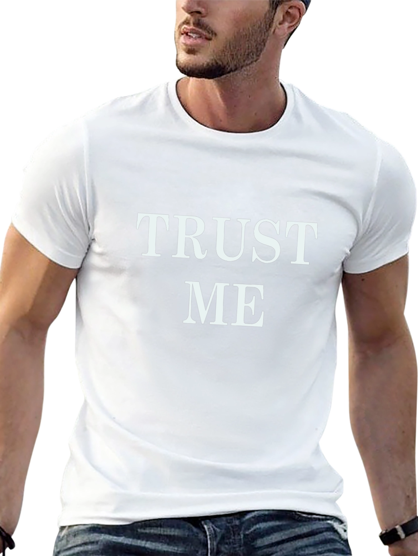 Trust Me Graphic T-Shirt - Bold Statement Tee