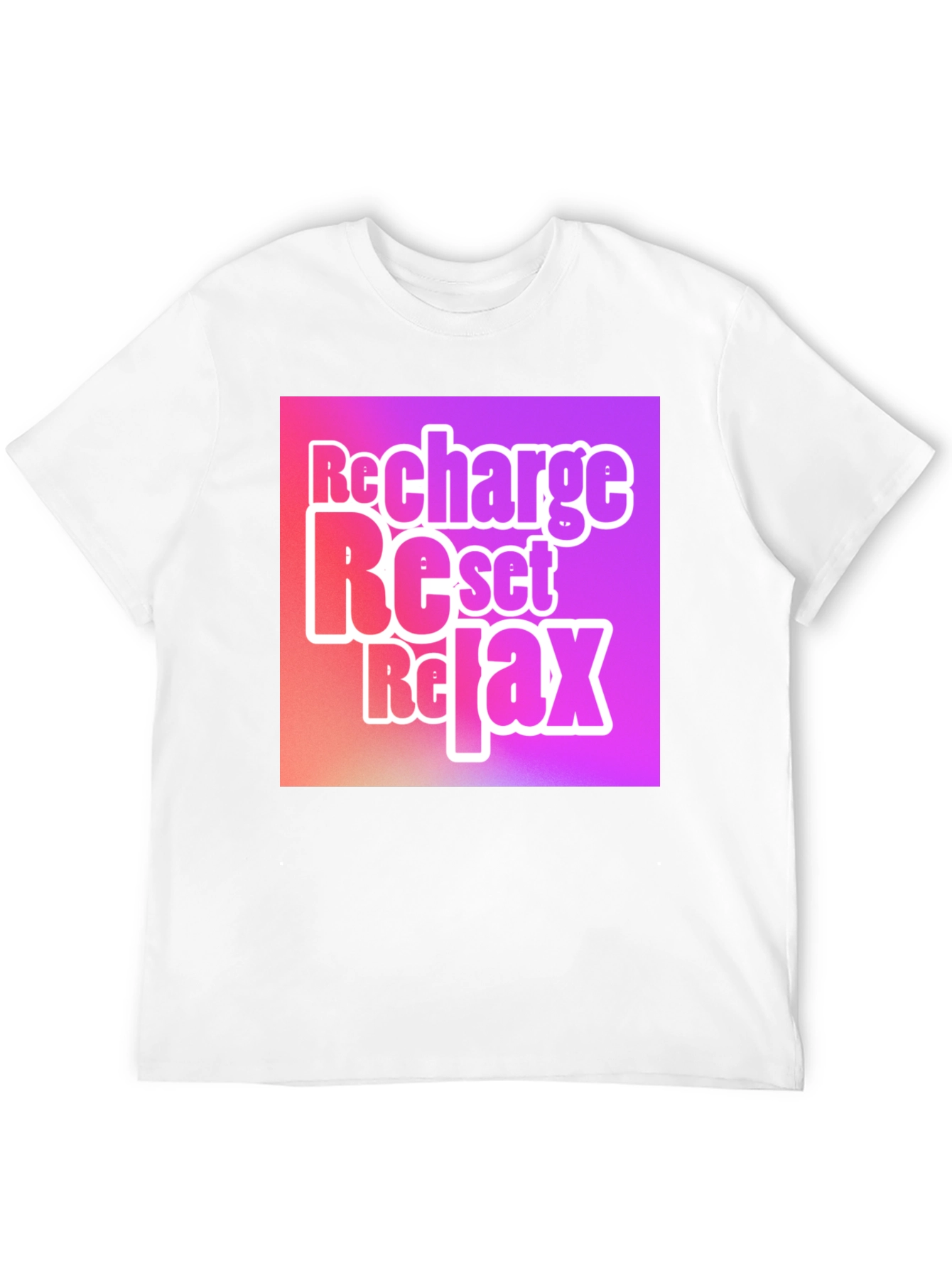 Recharge Reset Relax Graphic Tee