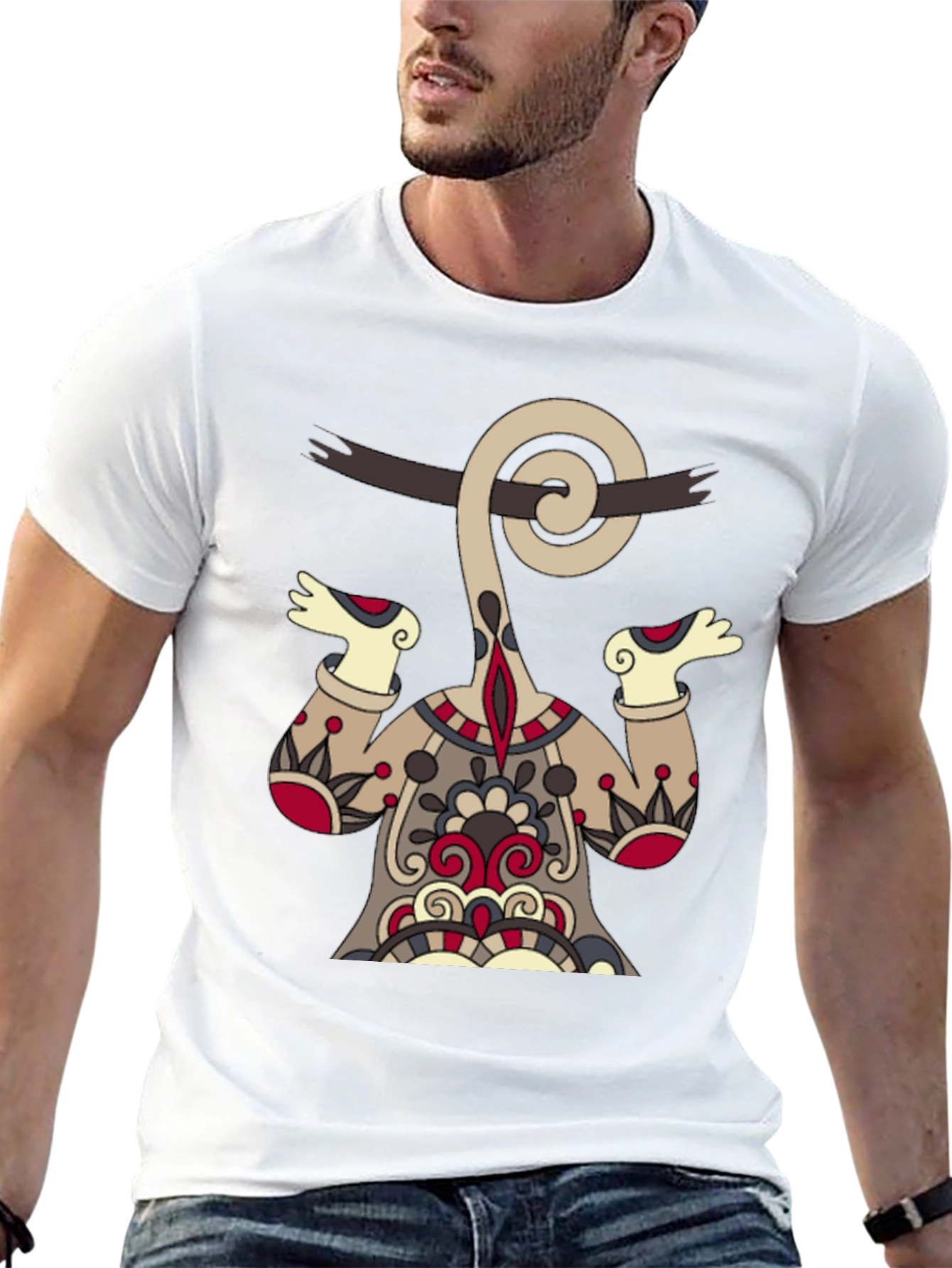 Unique Artistic Graphic T-Shirt