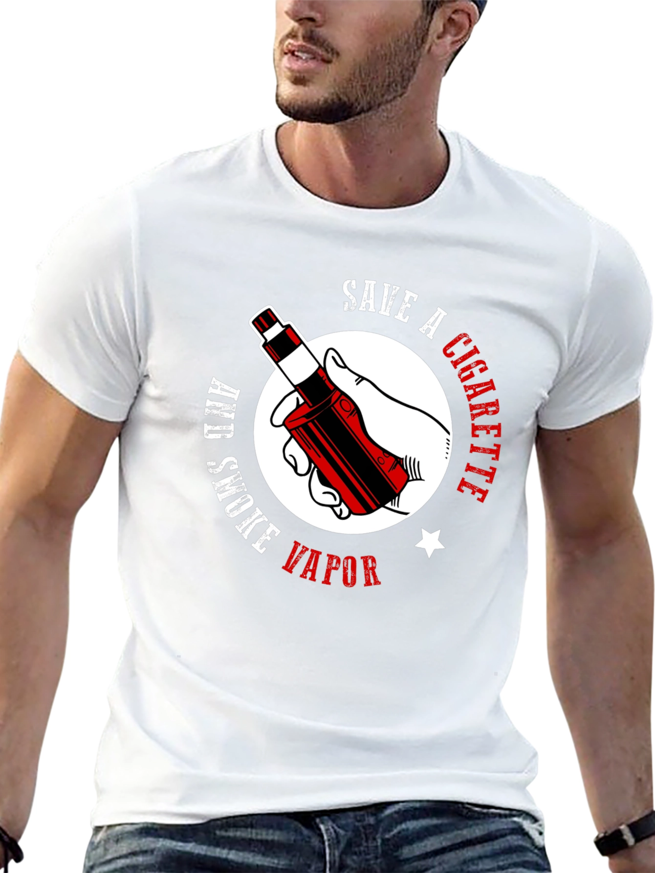 Save a Cigarette Smoke Vapor T-Shirt