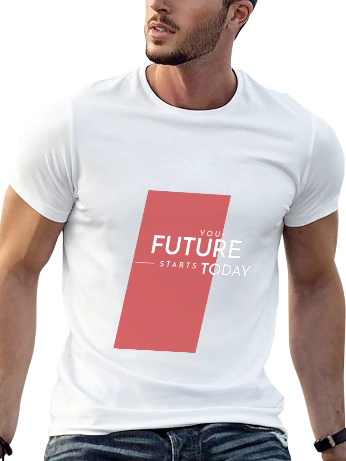 Motivational T-Shirt - Your Future Starts Today