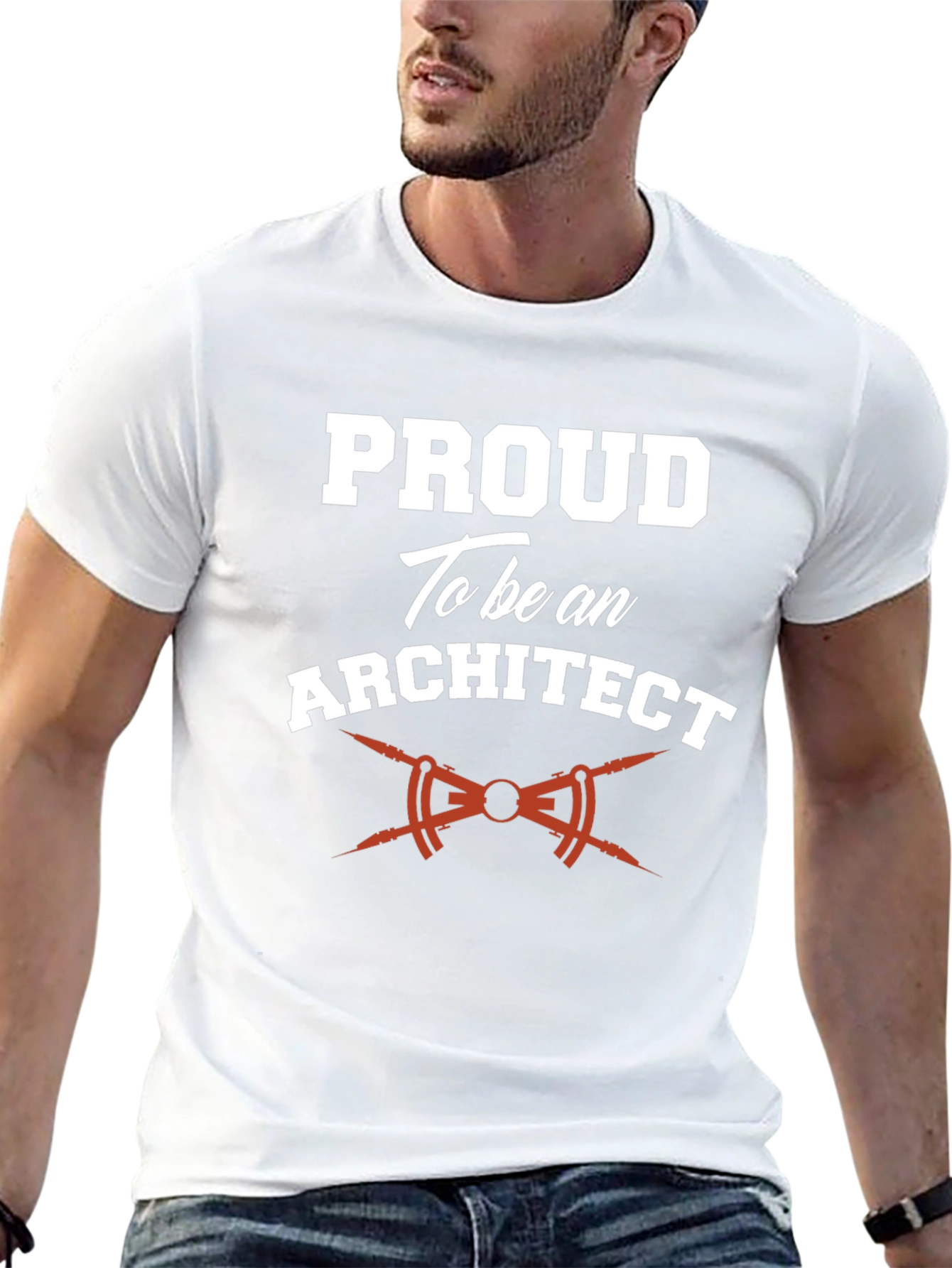 Proud Architect Graphic Tee - Stylish Architect Apparel