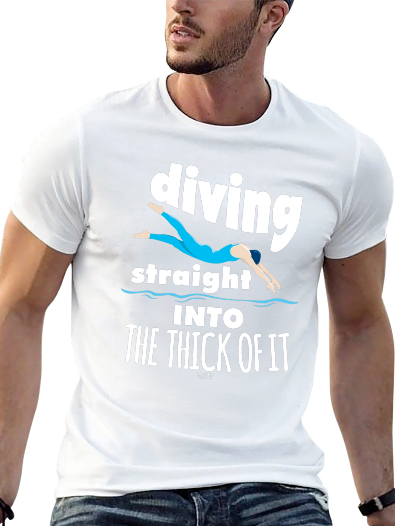 Diving Straight Into The Thick Of It T-Shirt