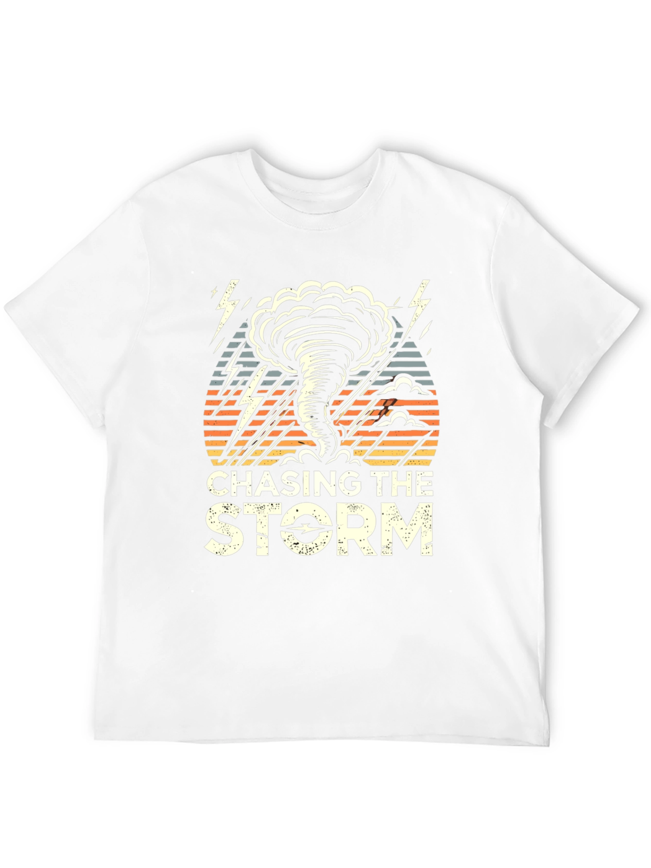 Chasing the Storm Graphic T-Shirt - Black