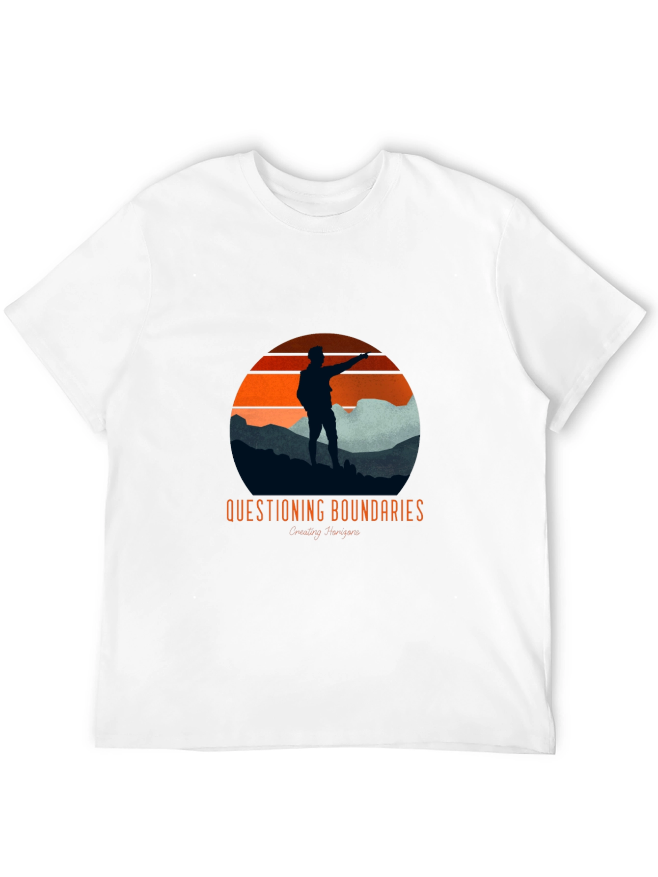 Questioning Boundaries Graphic T-Shirt