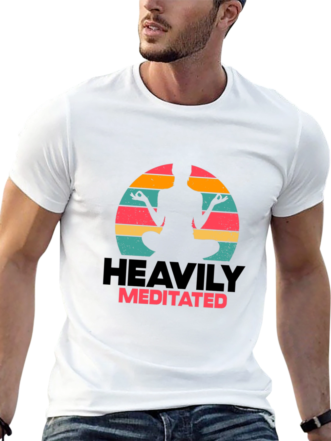 Heavily Meditated Graphic T-Shirt