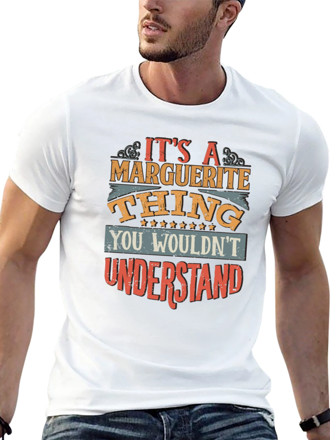 Marguerite Thing Graphic Tee - Unique Gift Idea