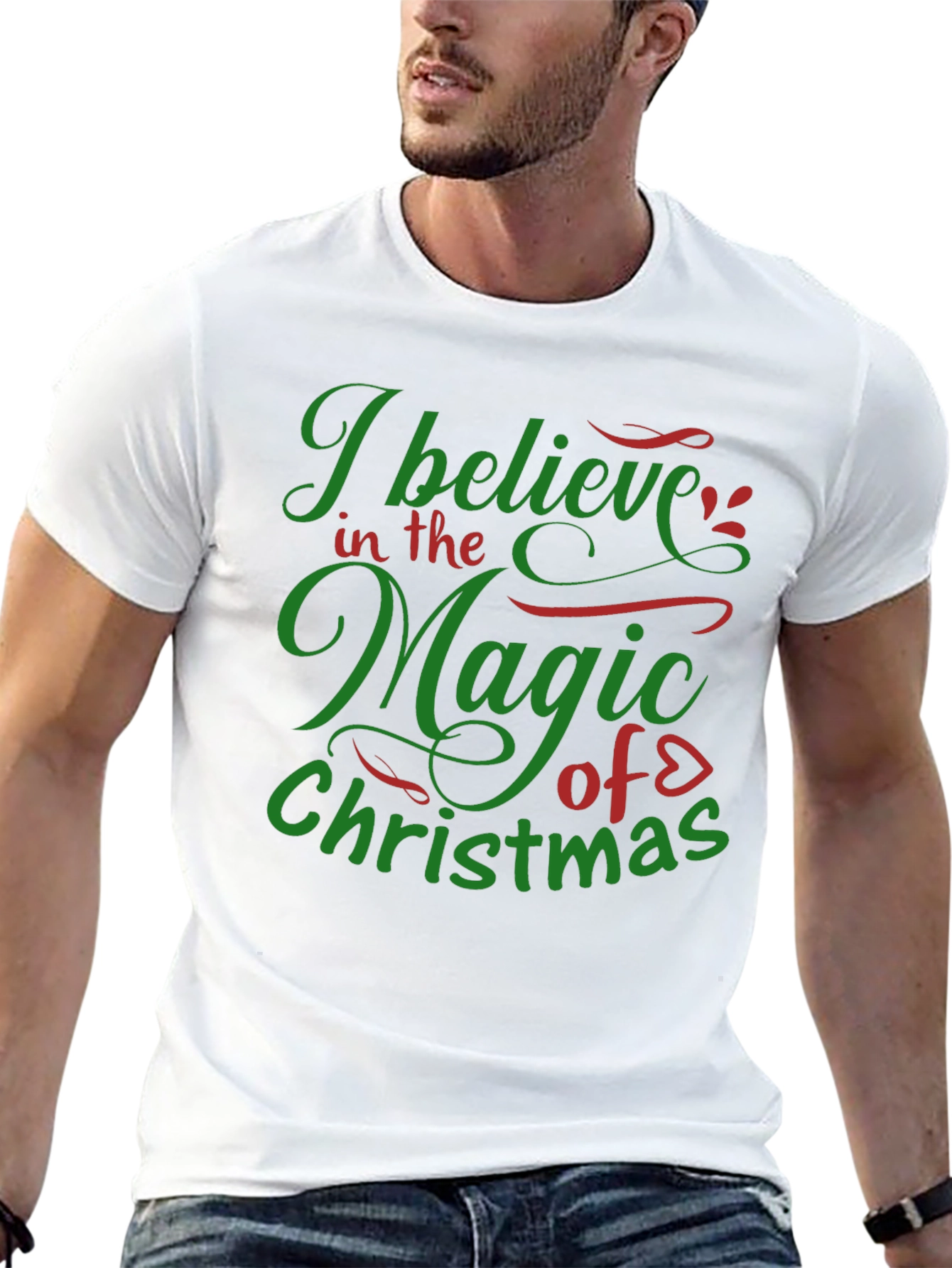 Christmas Magic Tee - Holiday Spirit Shirt