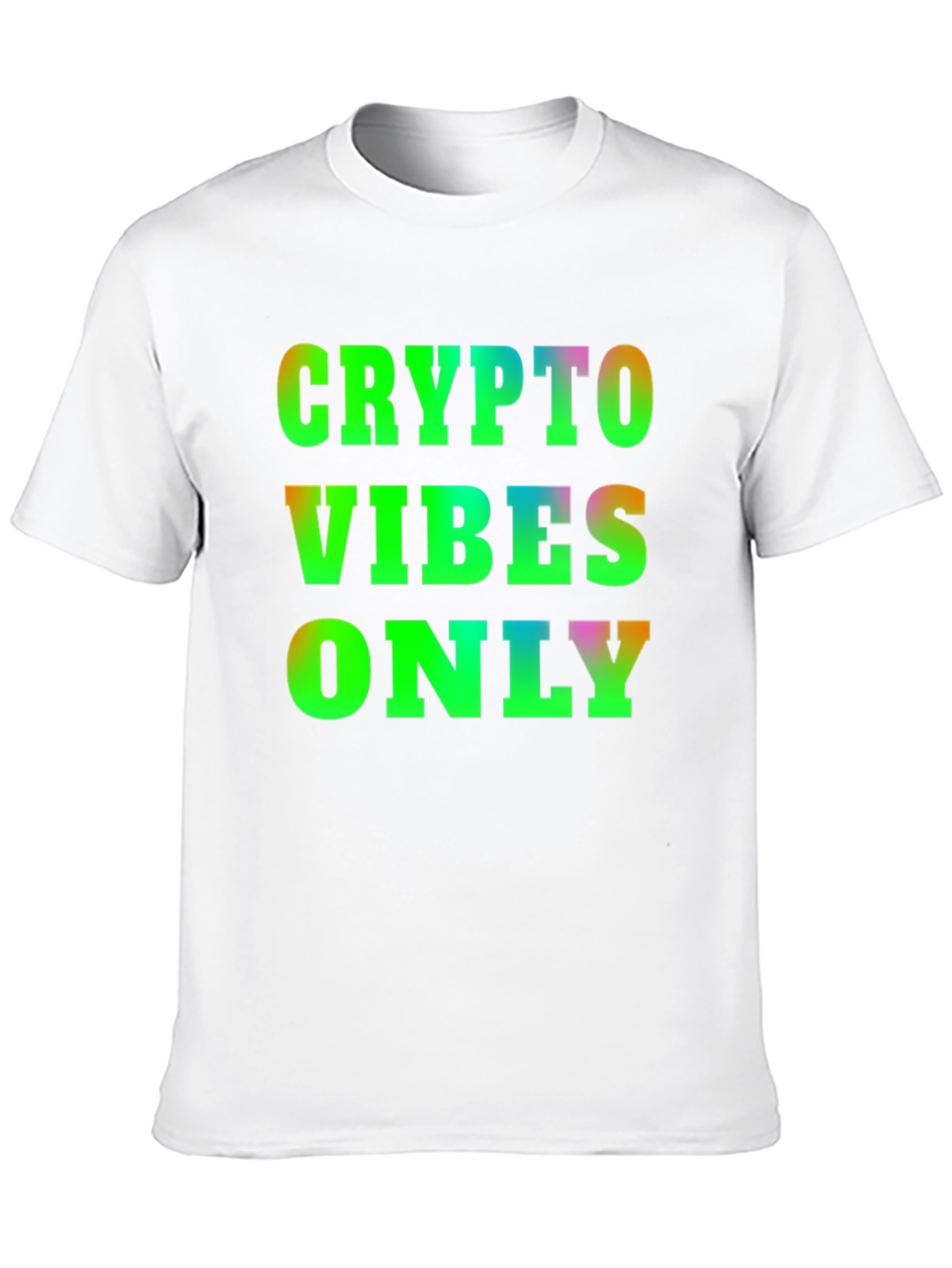 Crypto Vibes Only T-Shirt - Black