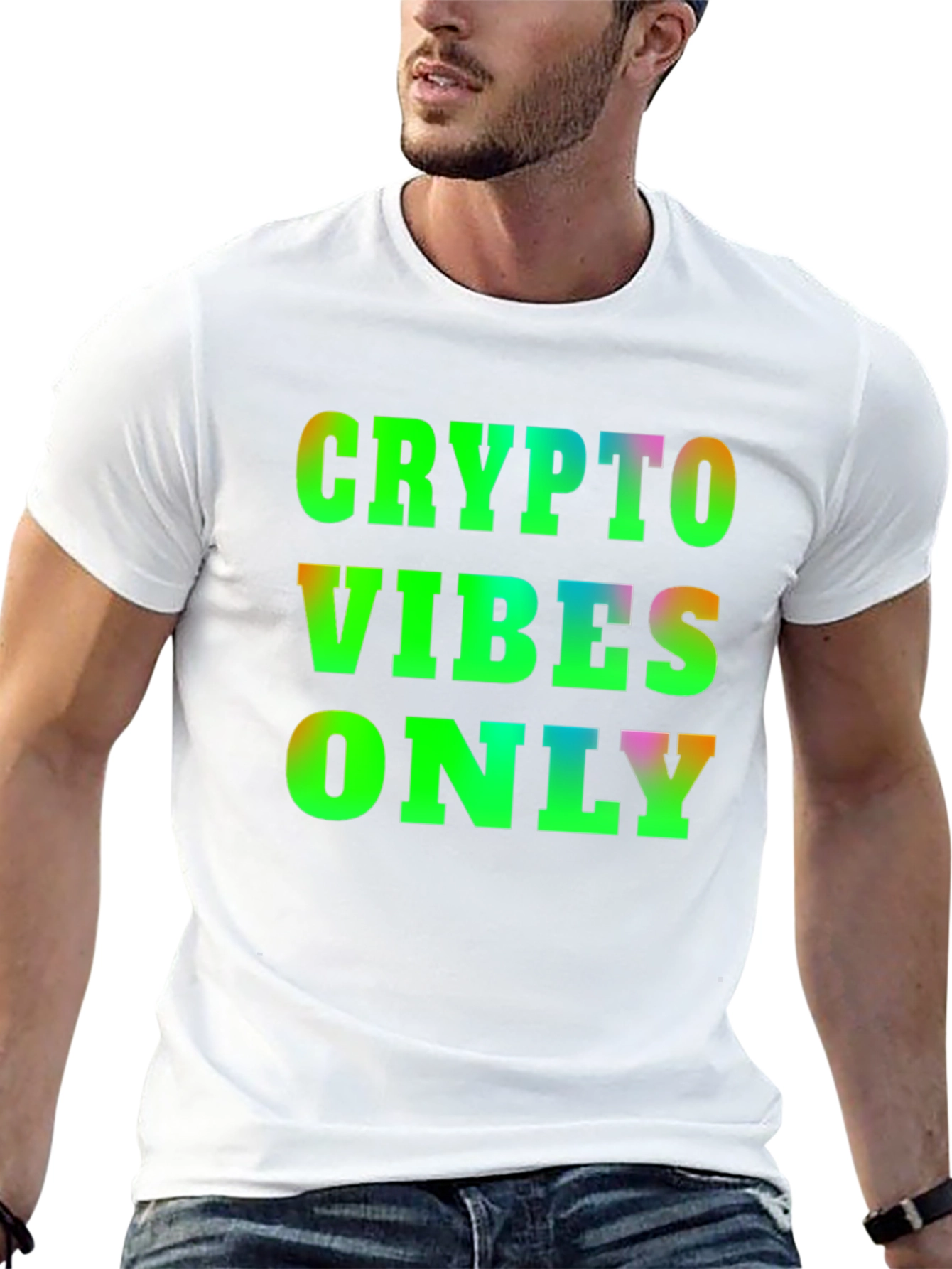 Crypto Vibes Only T-Shirt - Black