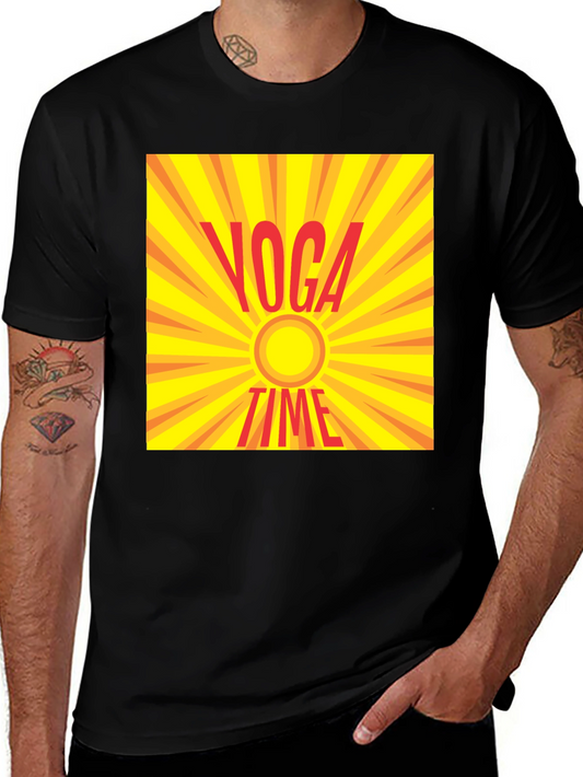 Yoga Time Graphic T-Shirt