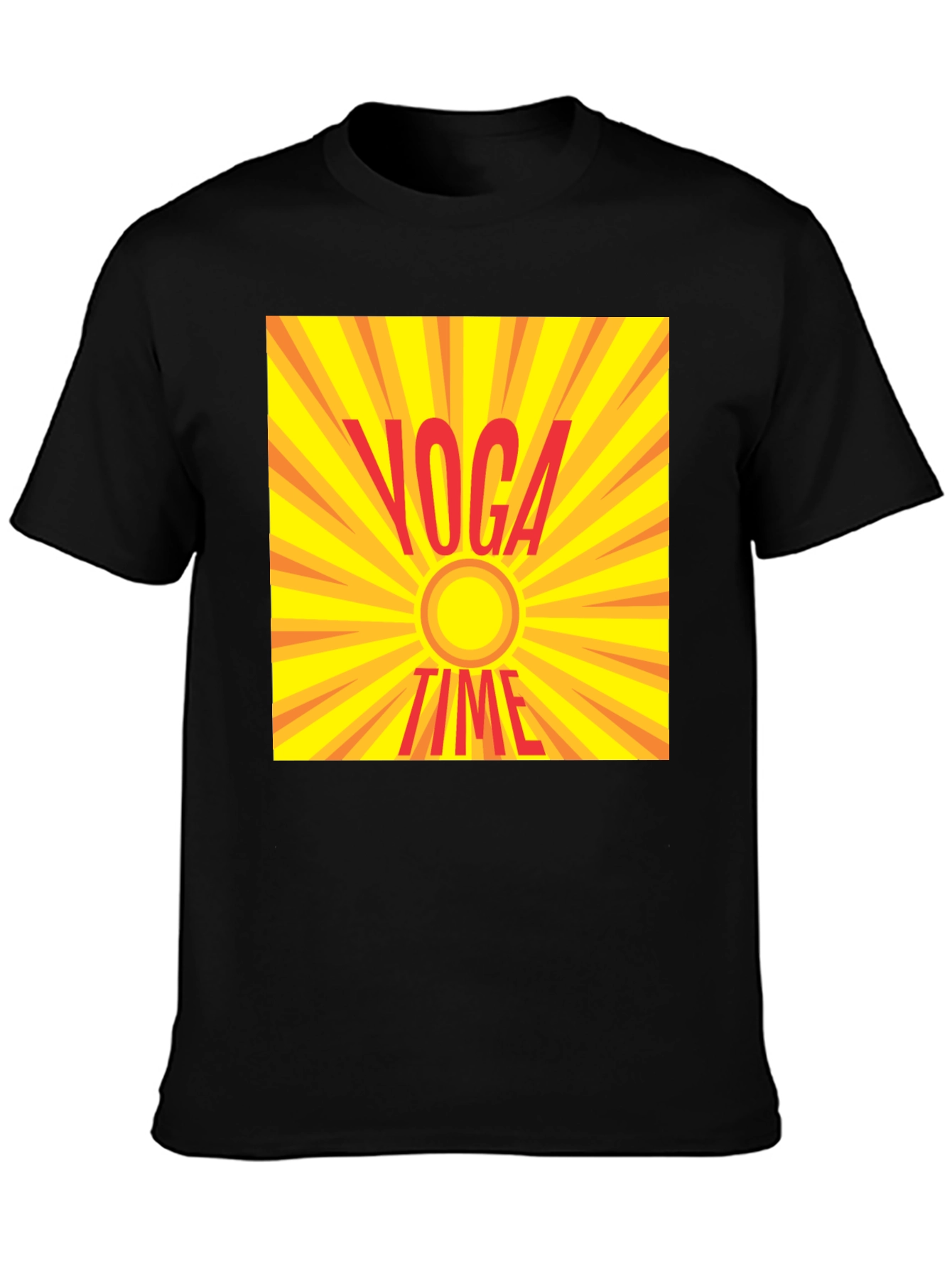 Yoga Time Graphic T-Shirt